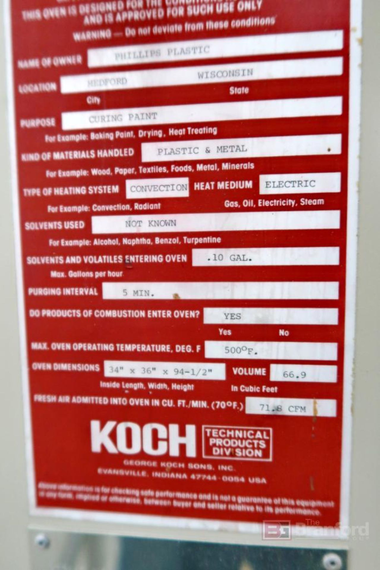 Koch HCE-237 Batch Oven - Image 6 of 6