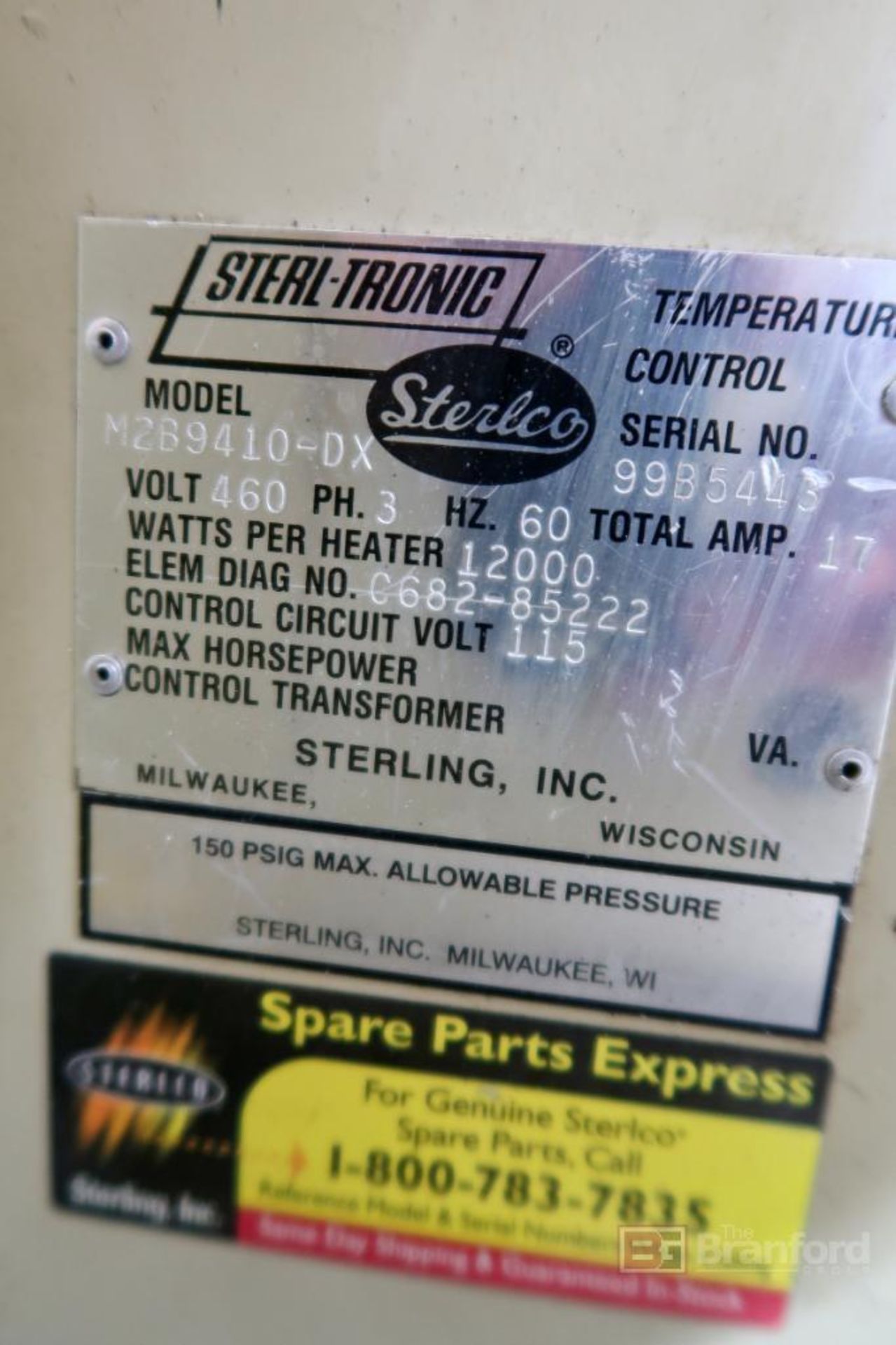 Sterlco Temperature Control - Image 2 of 2