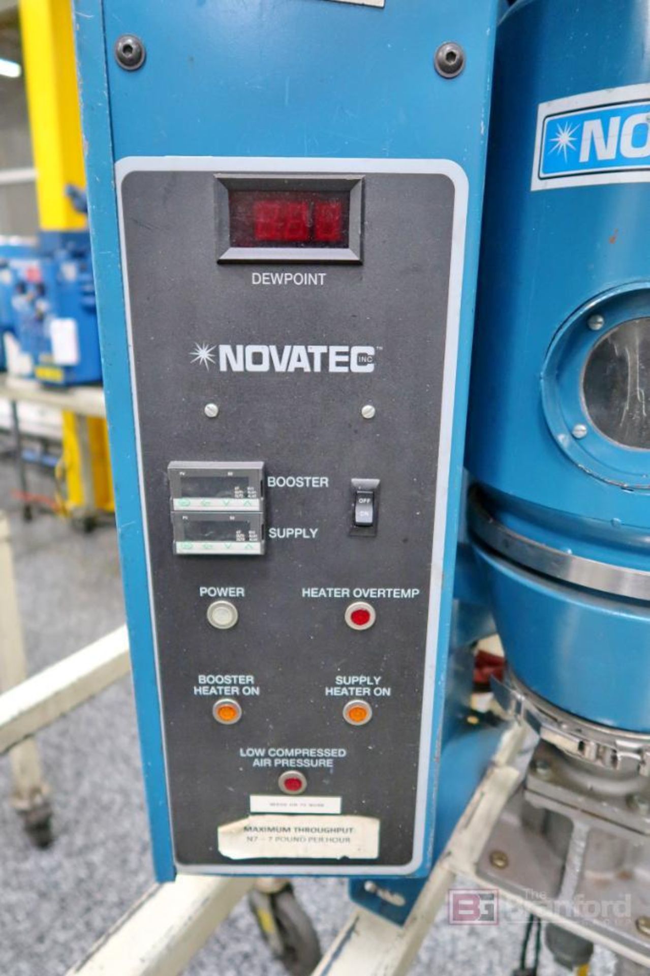 Novatec Dryer Model N-7, 2006, w/ Hopper - Image 5 of 10