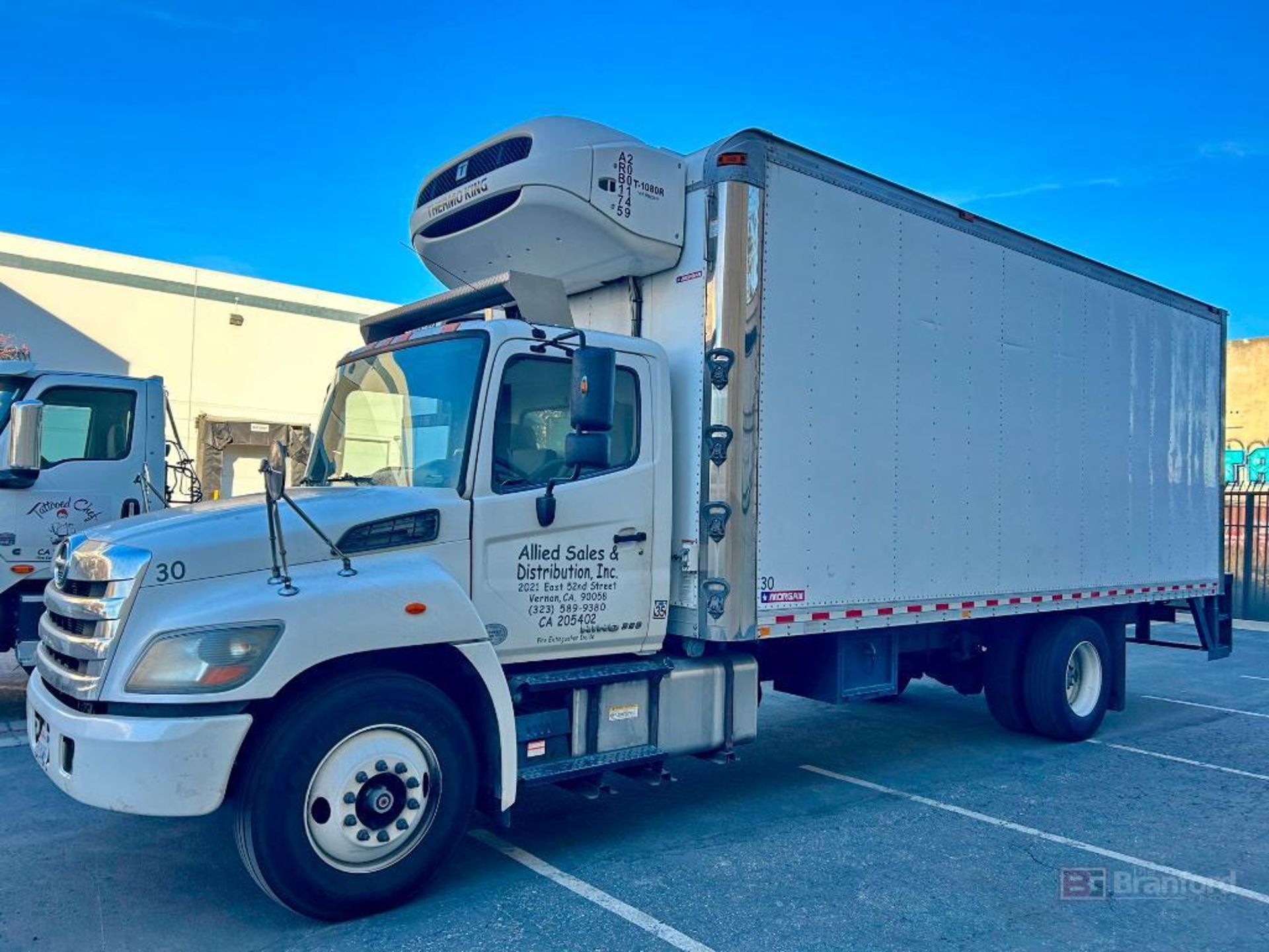 Hino 338 Bobtail Truck with Thermo King Refrigeration