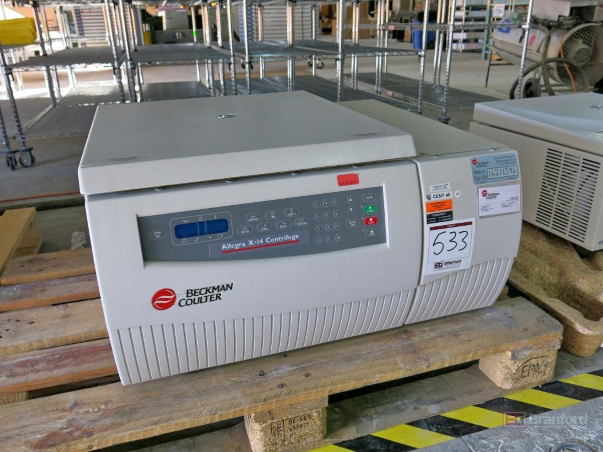 Beckman Coulter Model Allegra X-14 Centrifuge