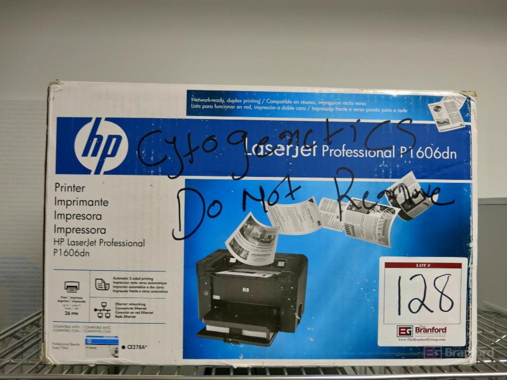 HP LaserJet Professional Model P1606DN LaserJet Printer
