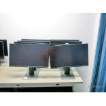 (8) Dell 24" Monitors