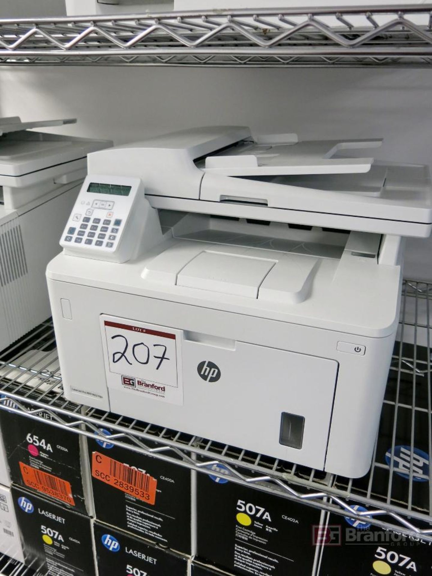 HP LaserJet Pro Model MFP M227FDN All-In-One Fax/Copy/Scan/Printer - Image 2 of 3