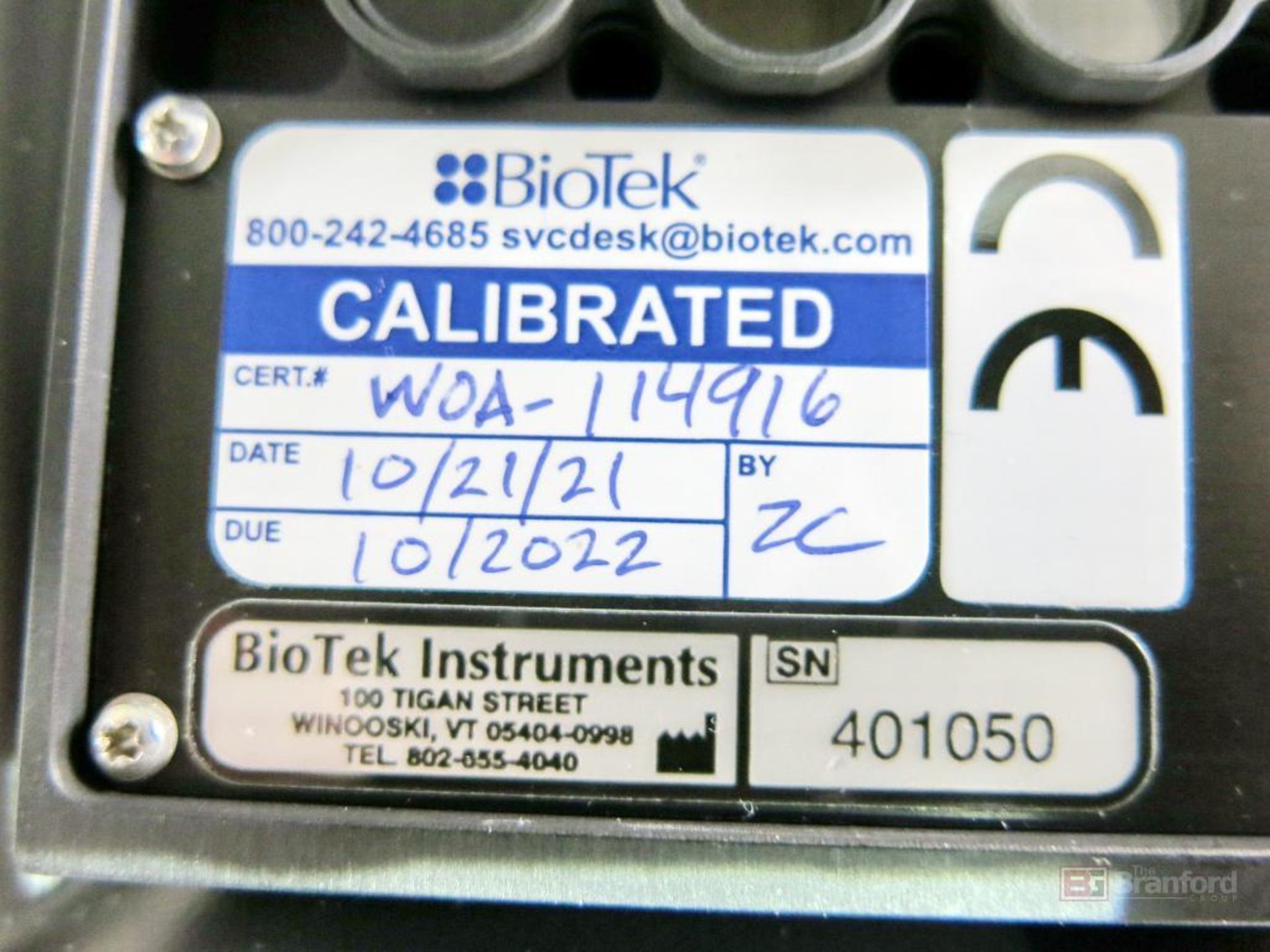 Biotek Fluorescence Test Plate - Image 3 of 3