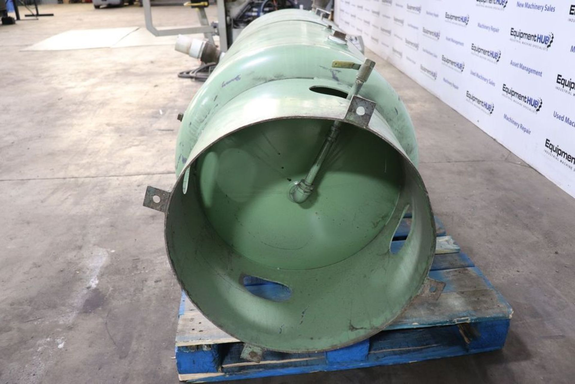 200 Gallon Vertical Air Holding Compressor Receiver Accumulator Handling Tank - Image 8 of 8