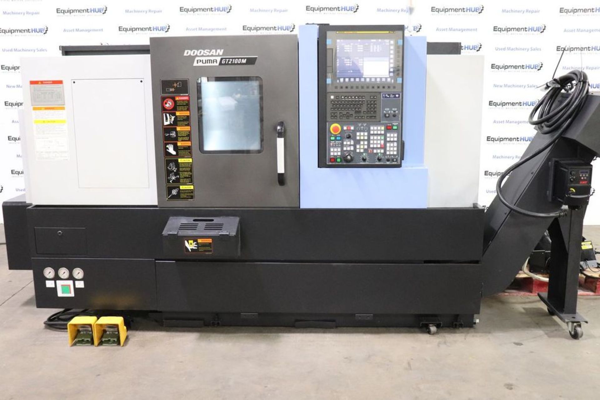 2021 Doosan Puma GT2100M Live Tool CNC Lathe / Turning Center - Image 2 of 24