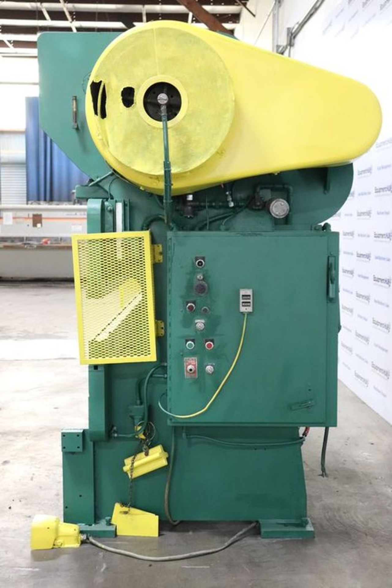 Chicago Dreis & Krump 810-L 90 Ton x 10′ Mechanical Press Brake w/ Air Clutch & Brake - Image 8 of 17