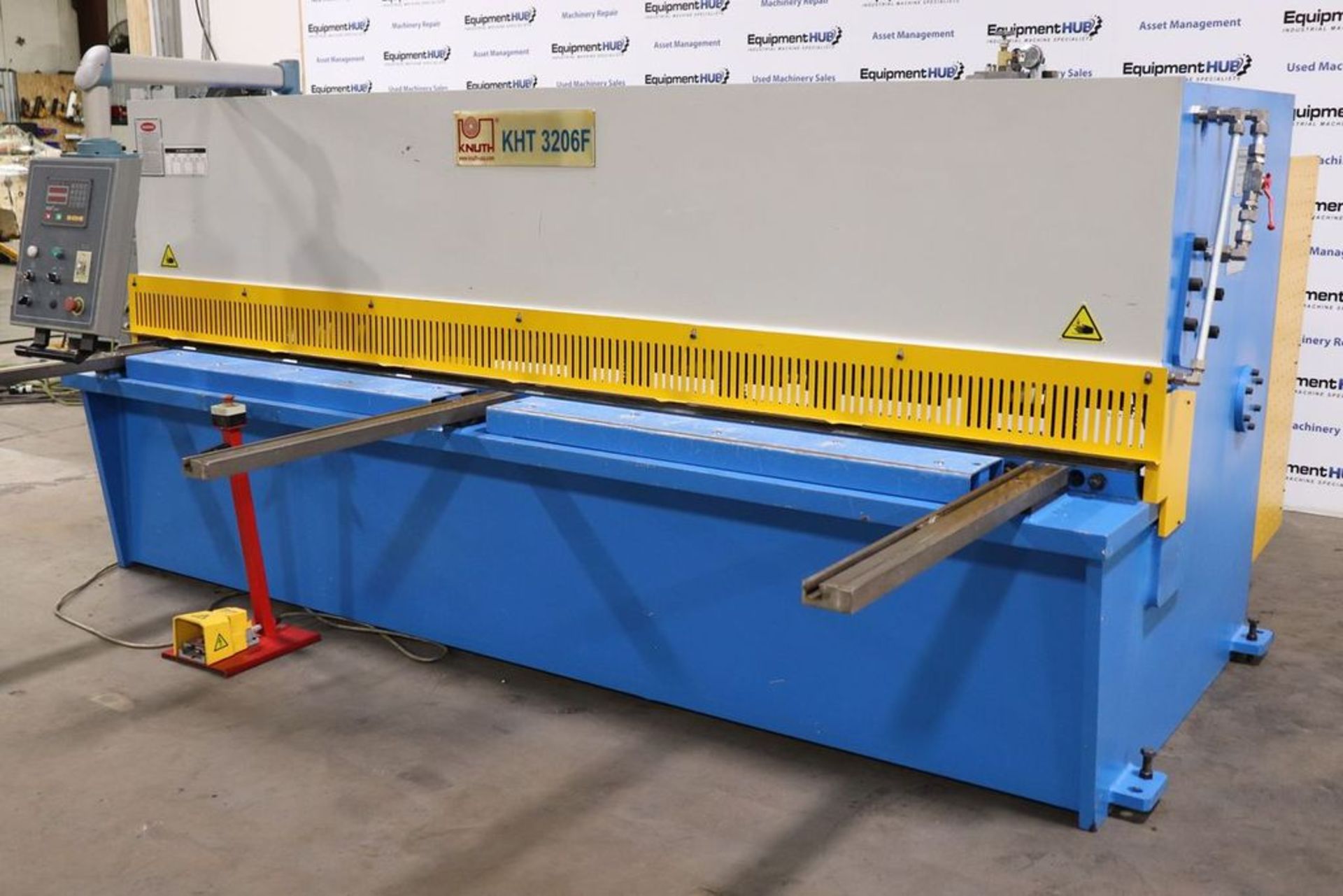 2012 Knuth KHT 3206F 6mm (.24") x 3200mm (125.98") Hydraulic Shear w/ NC Controlled Back Gauge - Image 3 of 19