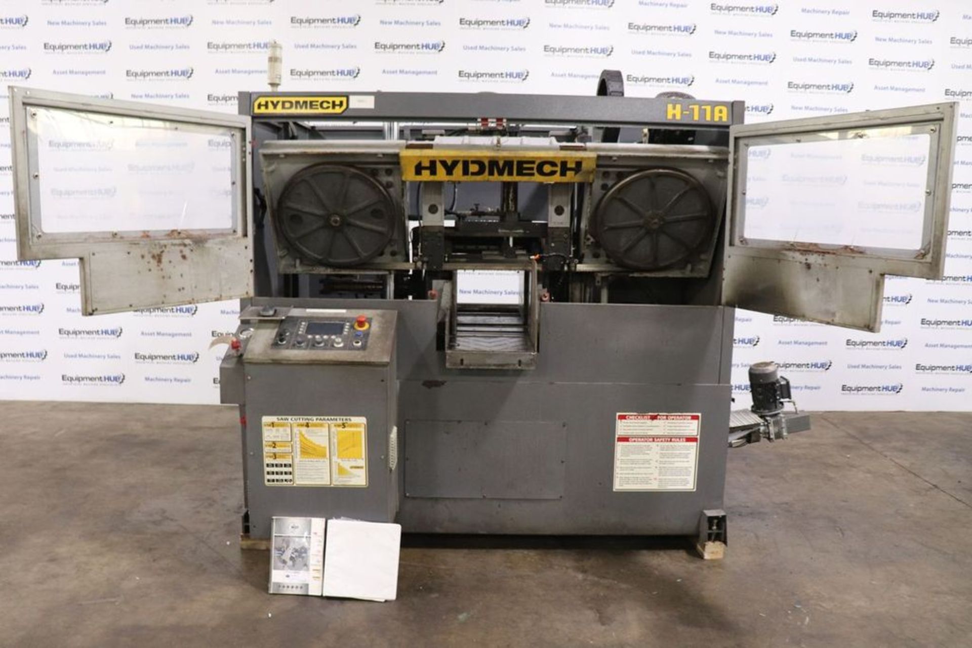 Hyd-Mech H-11A 11″ x 13″ Automatic Dual Column Horizontal Bandsaw - Image 6 of 15