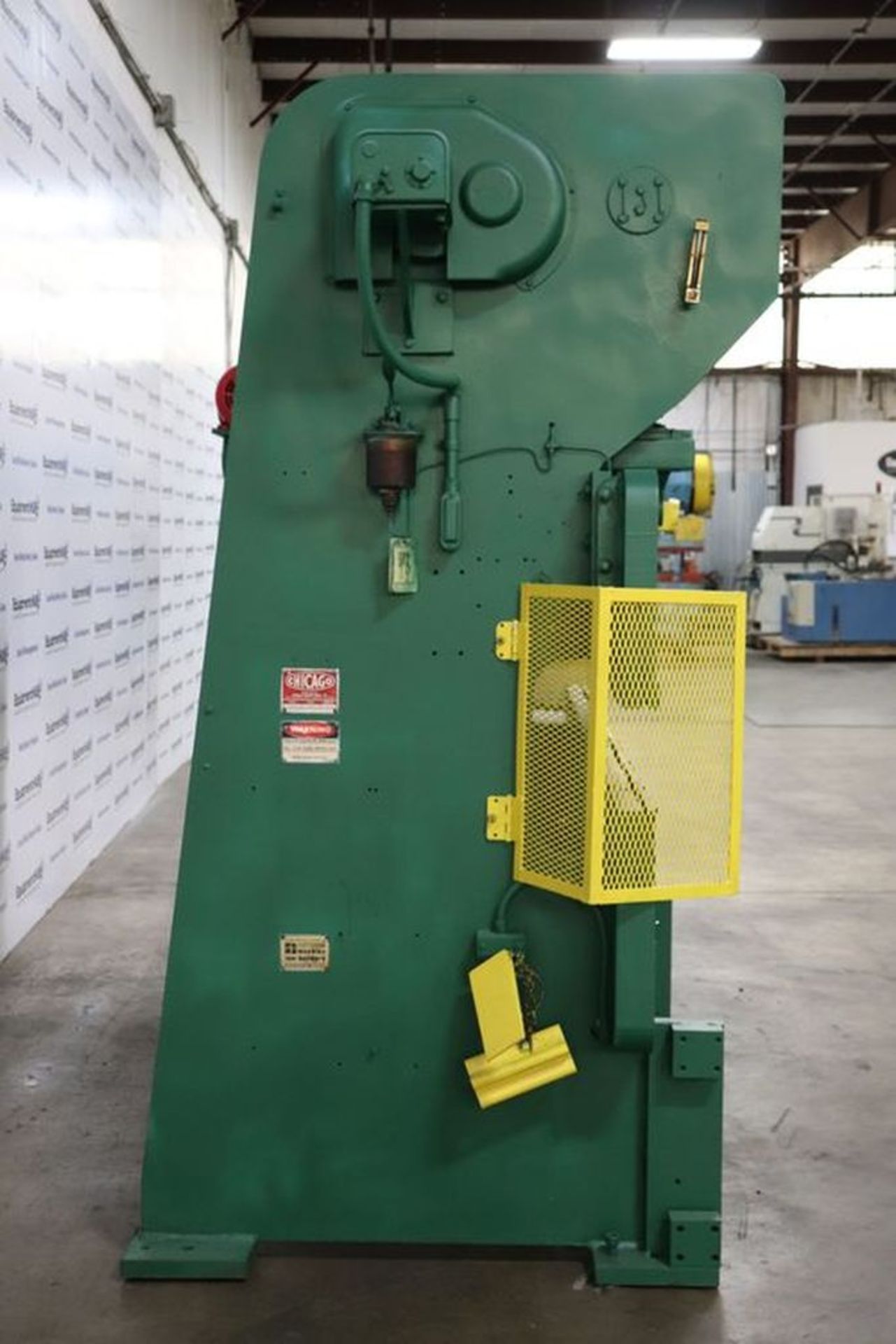 Chicago Dreis & Krump 810-L 90 Ton x 10′ Mechanical Press Brake w/ Air Clutch & Brake - Image 12 of 17