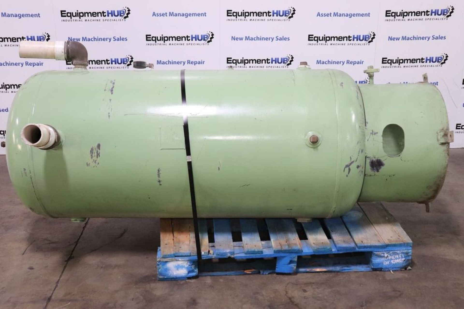 200 Gallon Vertical Air Holding Compressor Receiver Accumulator Handling Tank