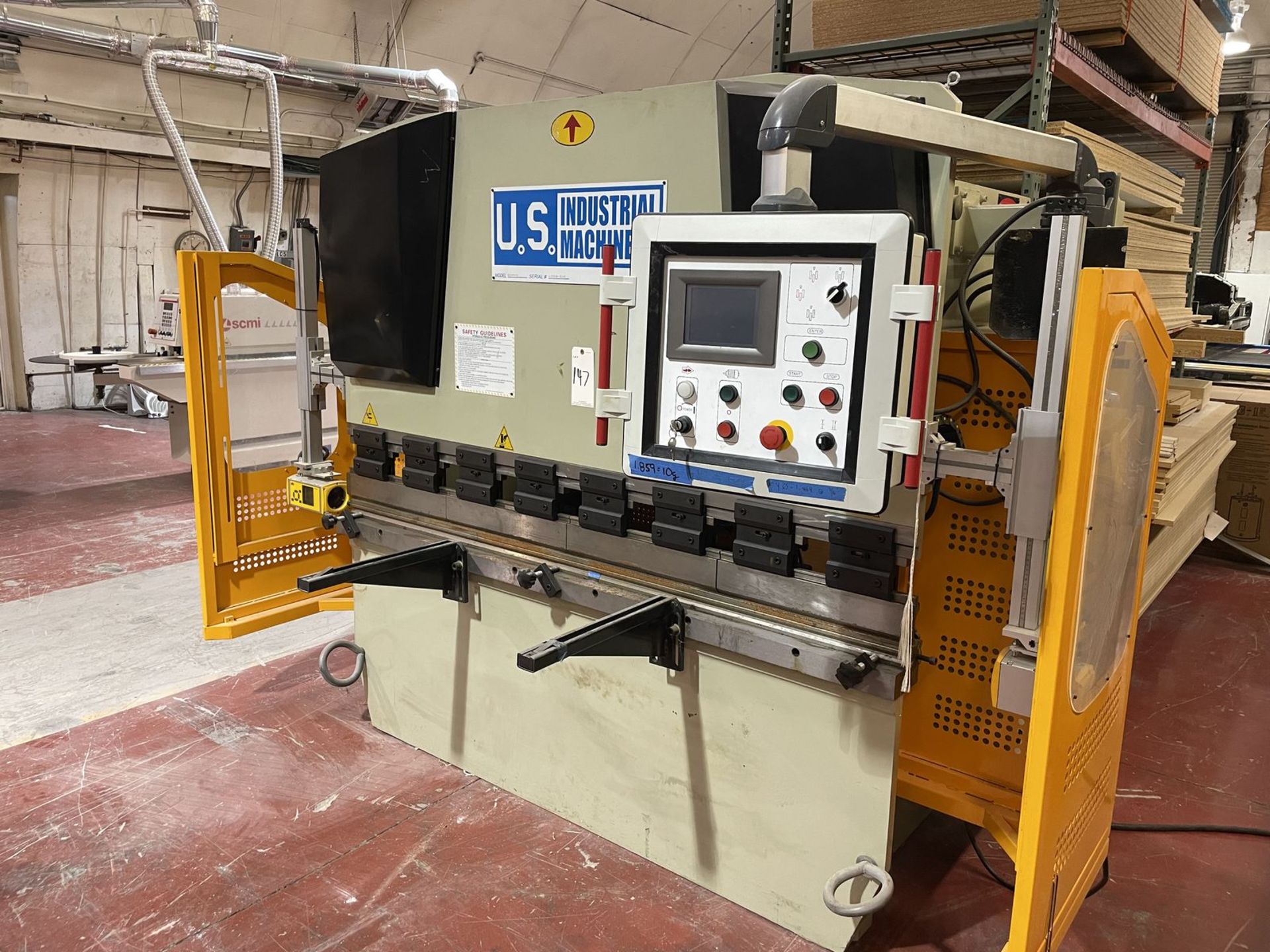 US Industrial US446SC 44 Ton x 6′ CNC Press Brake - Image 2 of 7