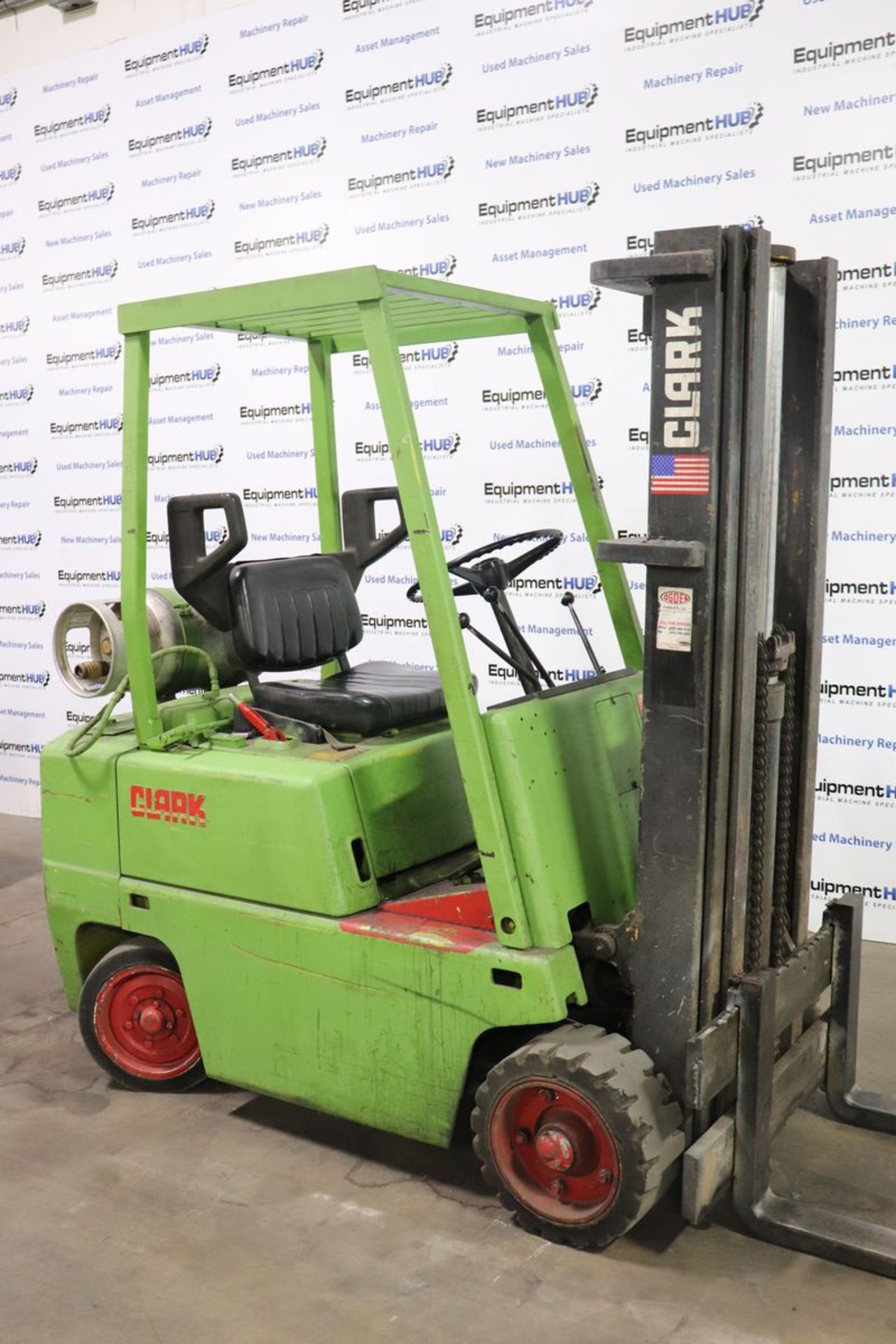 Clark C500-50 5,000 Lb. Capacity 3 Stage Propane Forklift - Image 3 of 14
