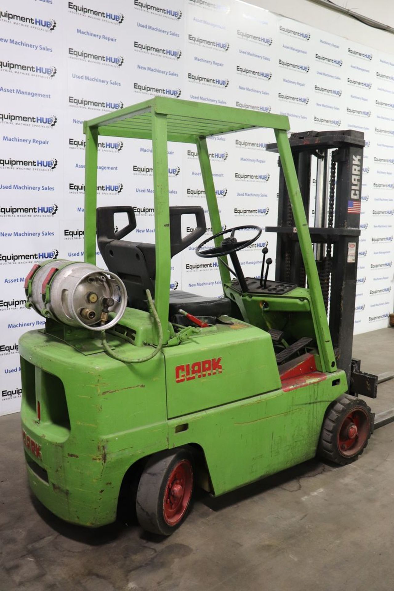 Clark C500-50 5,000 Lb. Capacity 3 Stage Propane Forklift - Image 2 of 14