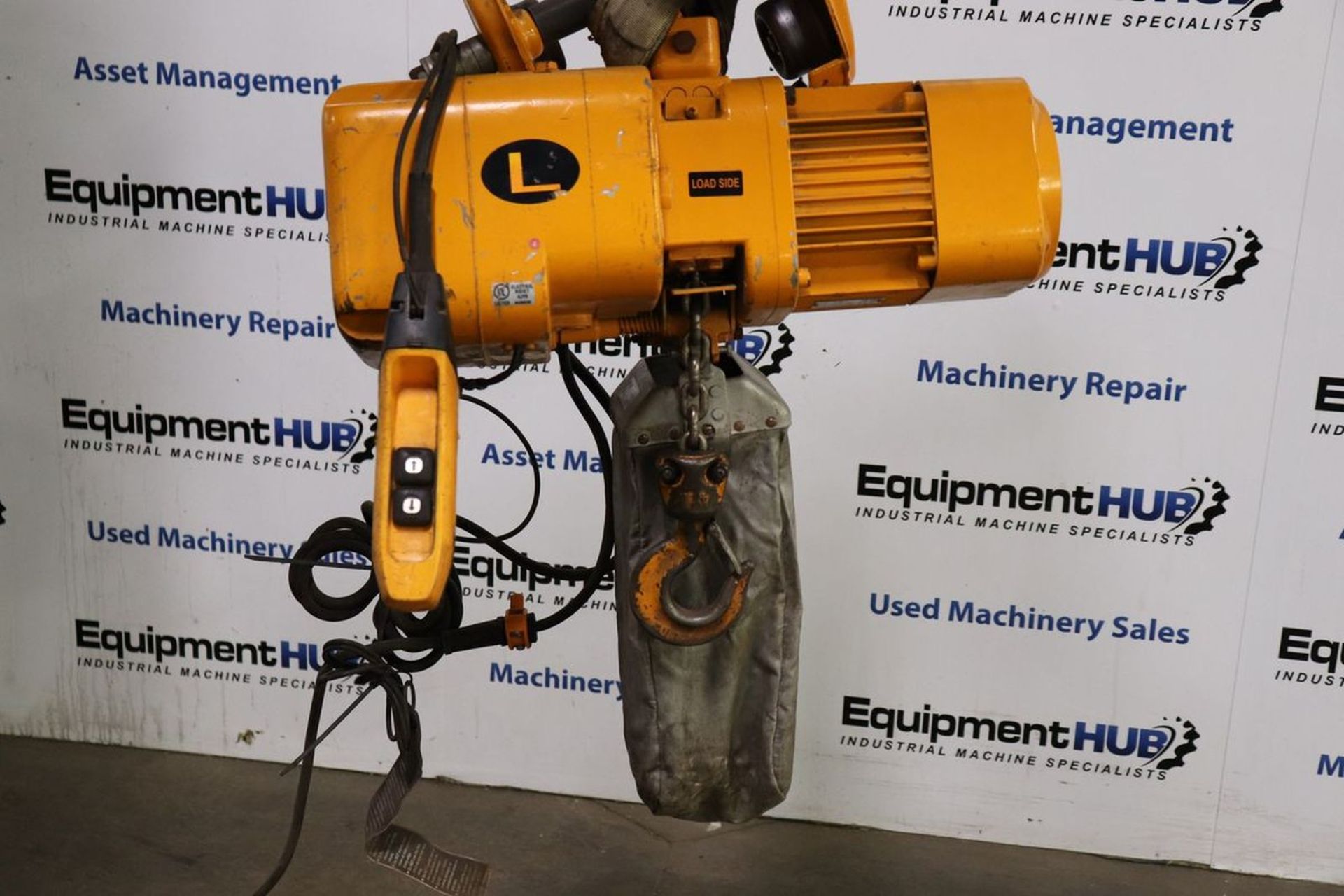 Harrington ER020S 2 Ton Electric Chain Hoist w/ MR020L Motorized Trolley - Image 3 of 13