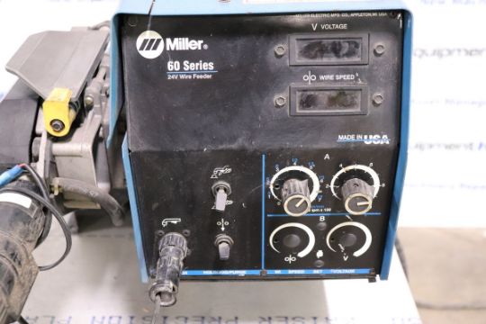 Miller Deltaweld 452 450 Amp Mig Welder w/ S-64 Wire Feeder - Image 8 of 12