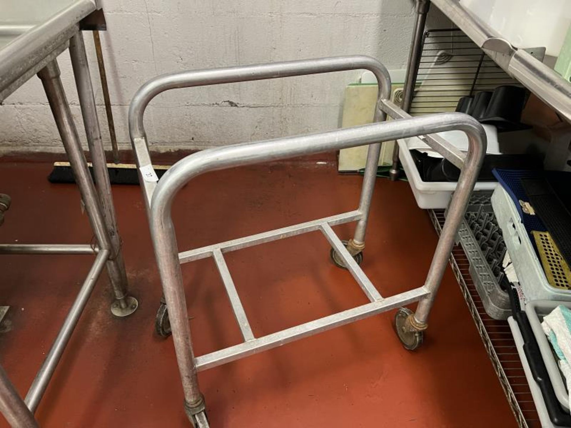 Stainless Steel Rolling Cart, located in Main Kitchen - Image 2 of 2