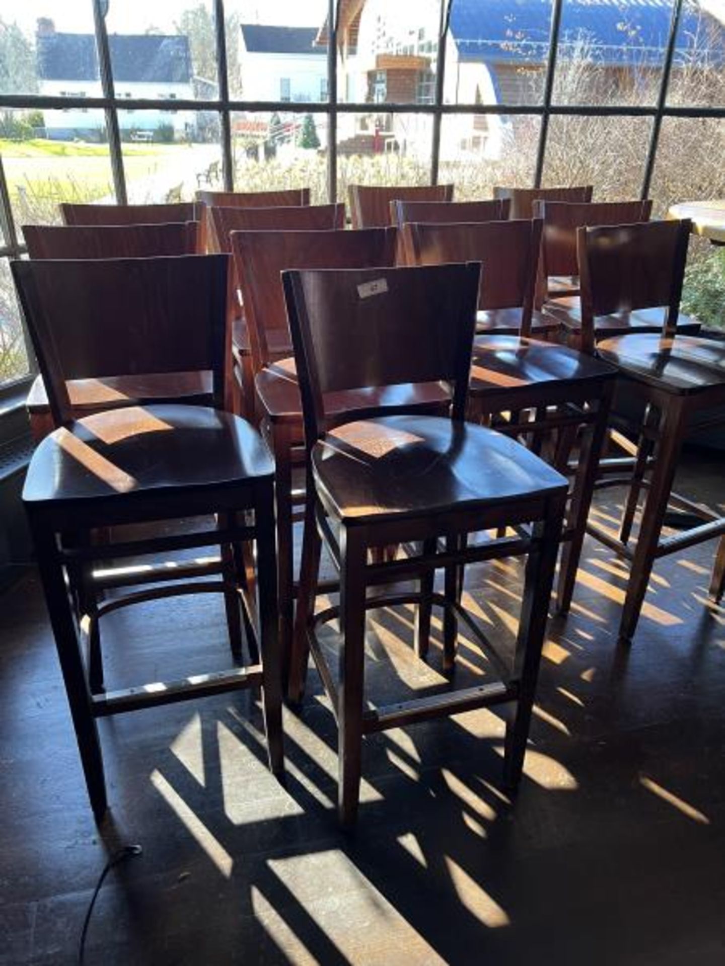 Lot of (13) Bar Chairs in Tavern