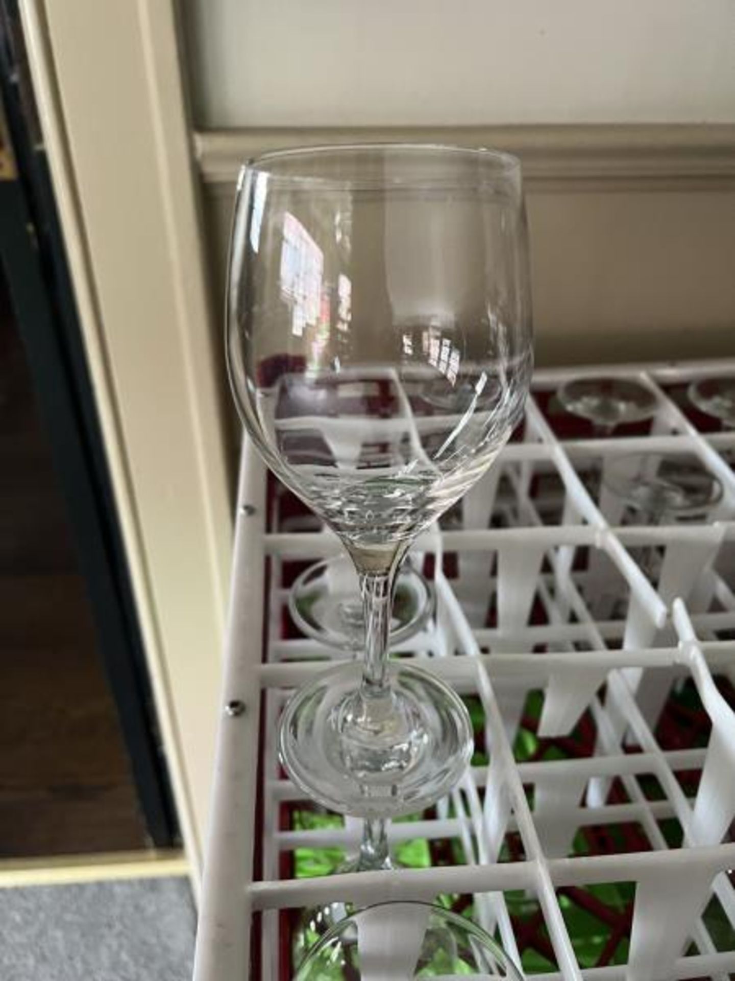 Large Lot of Glassware including Water, Wine, Champaign, Martini, Highball, Coffee; Located in Front - Image 13 of 18