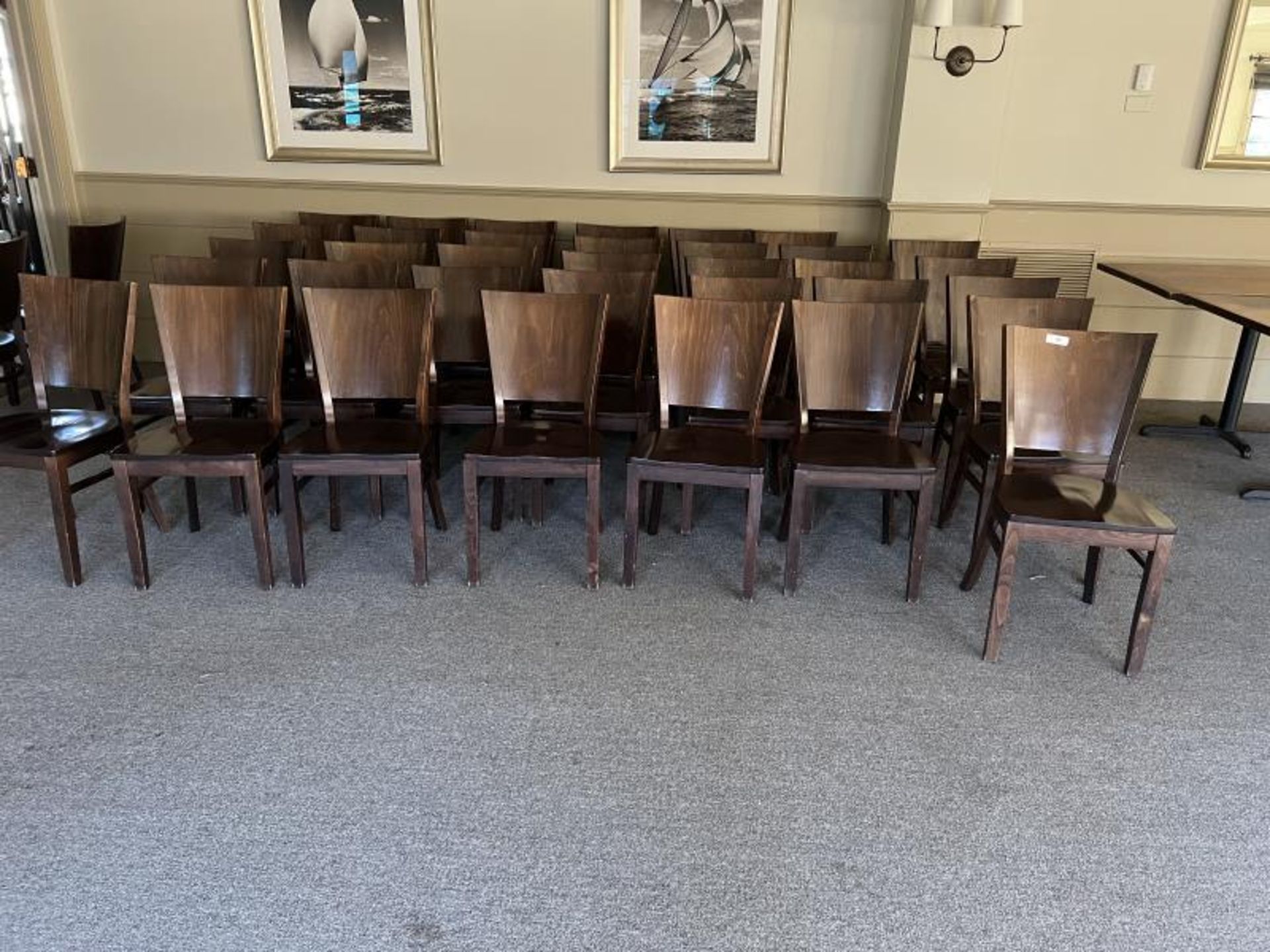 Lot of (28) Chairs, Wood Located R Front Room