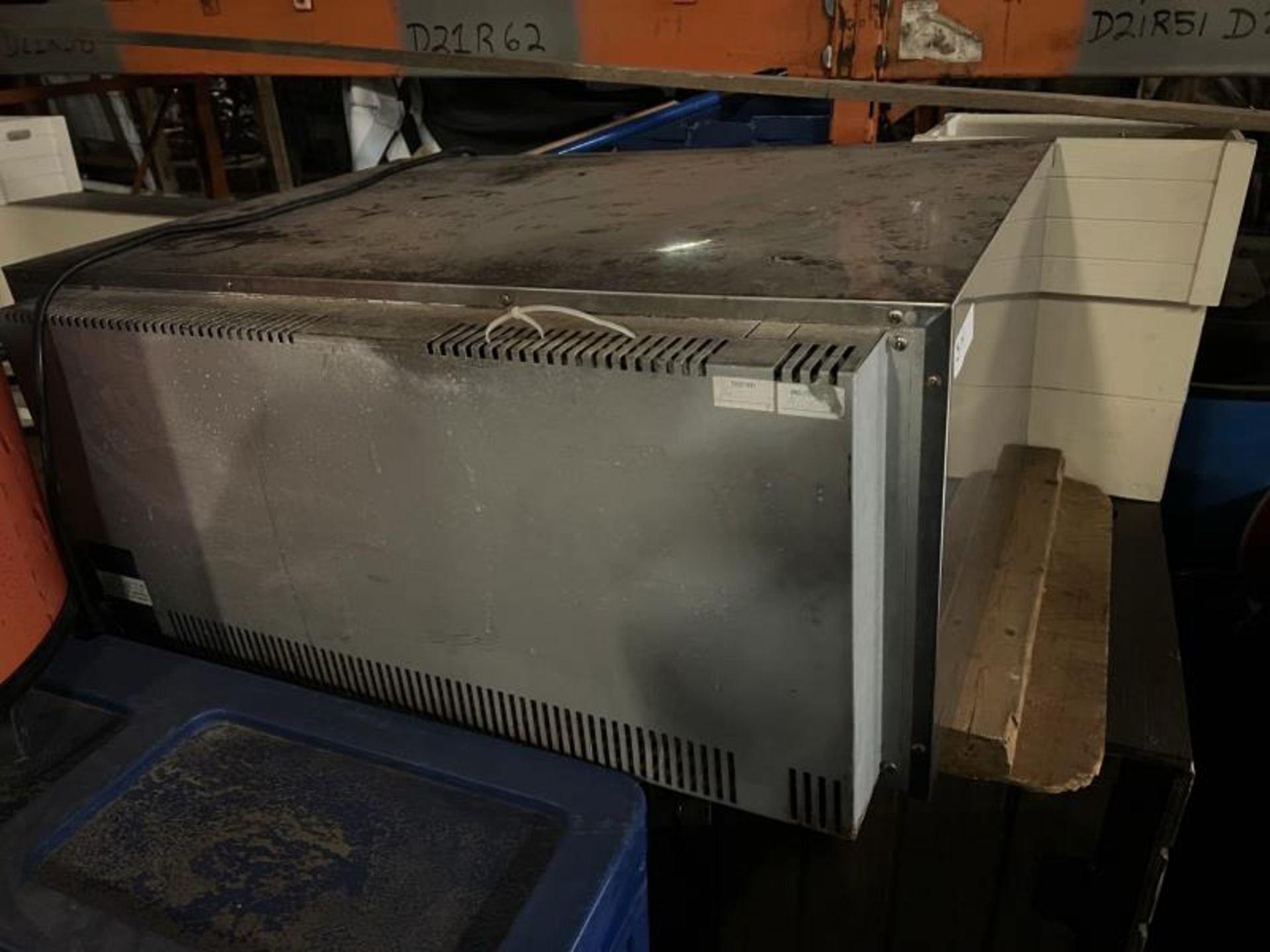 Lot of Pizza Oven, 3-Bay Steam Table, 2-Door Under Counter Refrigerator, Condition Unknown, - Image 2 of 3