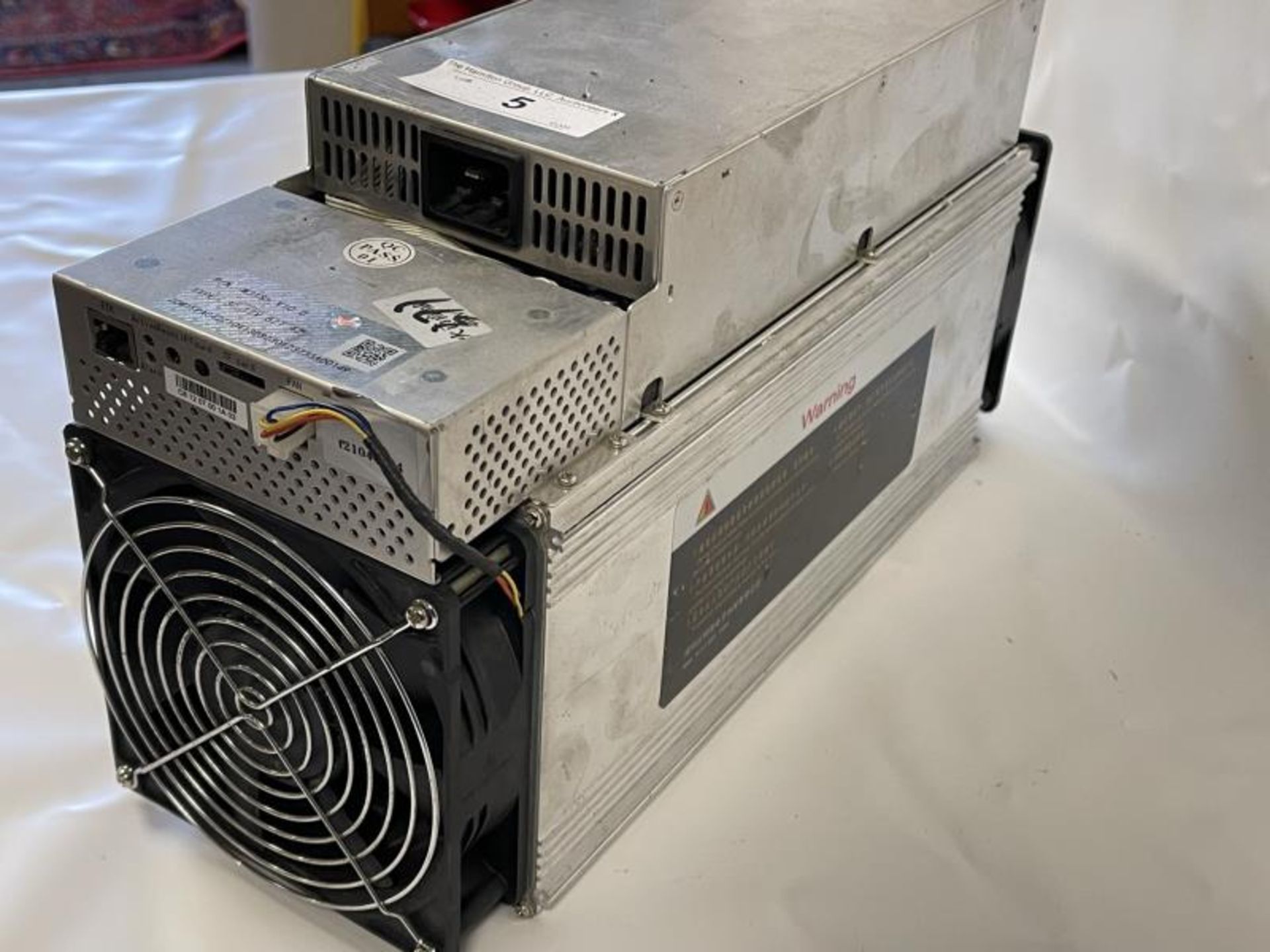 MicroBT WhatsMiner Bitcoin Server M: WhatsMiner M31S+_V100, TYPE: 30_12V, 82T 42 - Image 5 of 7