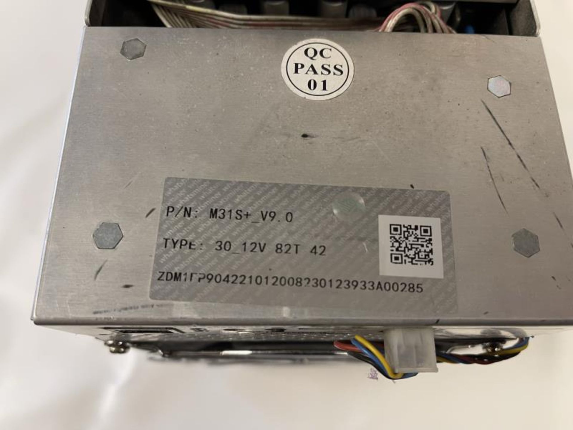 MicroBT WhatsMiner Bitcoin Server M: WhatsMiner M31S+_V90, TYPE: 30_12V, 82T 42 - Image 4 of 8