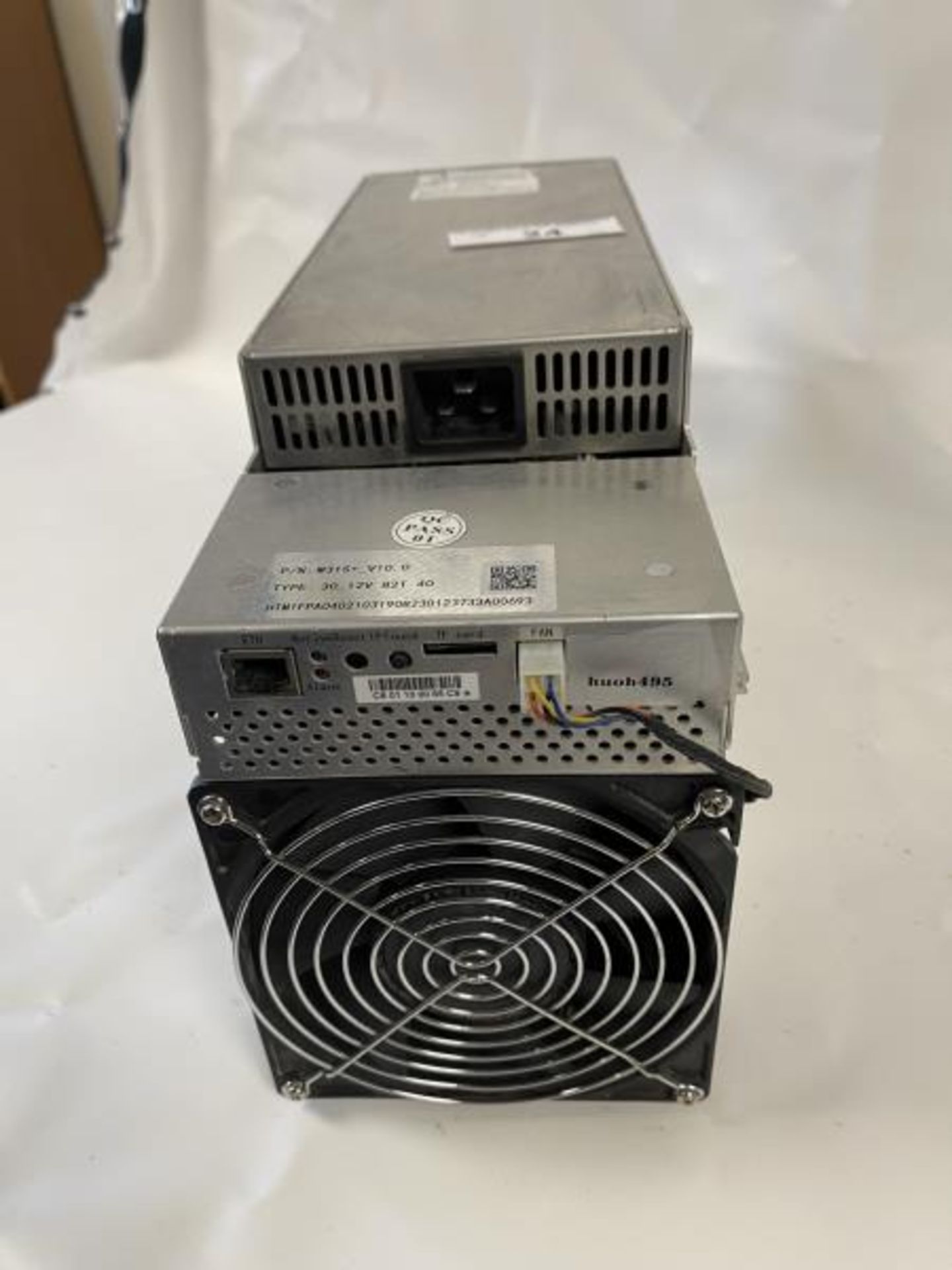 MicroBT WhatsMiner Bitcoin Server M: WhatsMiner M31S+_V100, TYPE: 30_12V, 82T 40 - Image 2 of 7