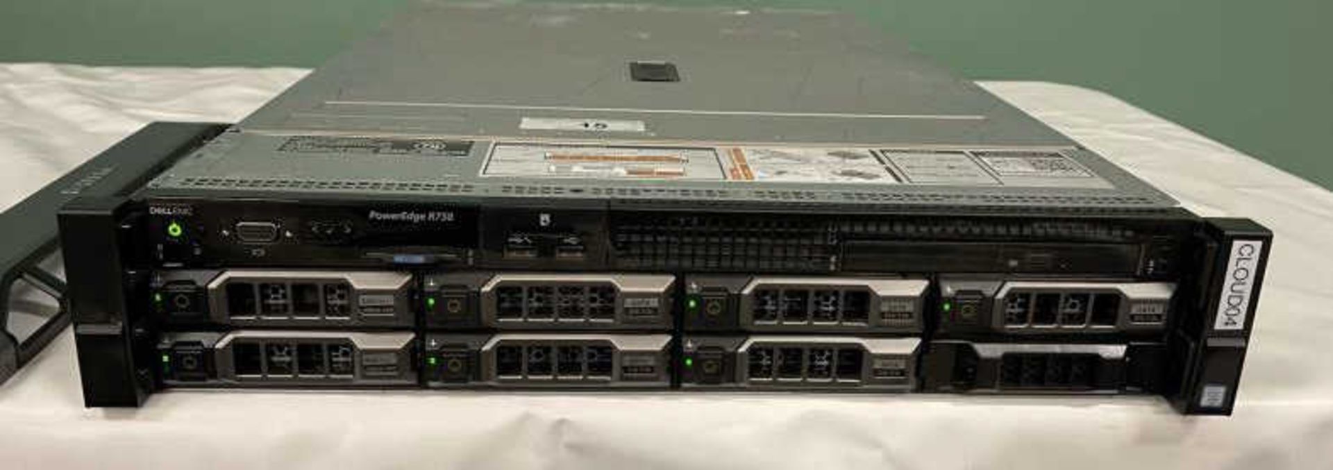 Dell M: E31S PowerEdge R730, Powers Up, (2) 480 GB Drive & (5) 2 TB Drive, No Further Testing Done - Image 2 of 8