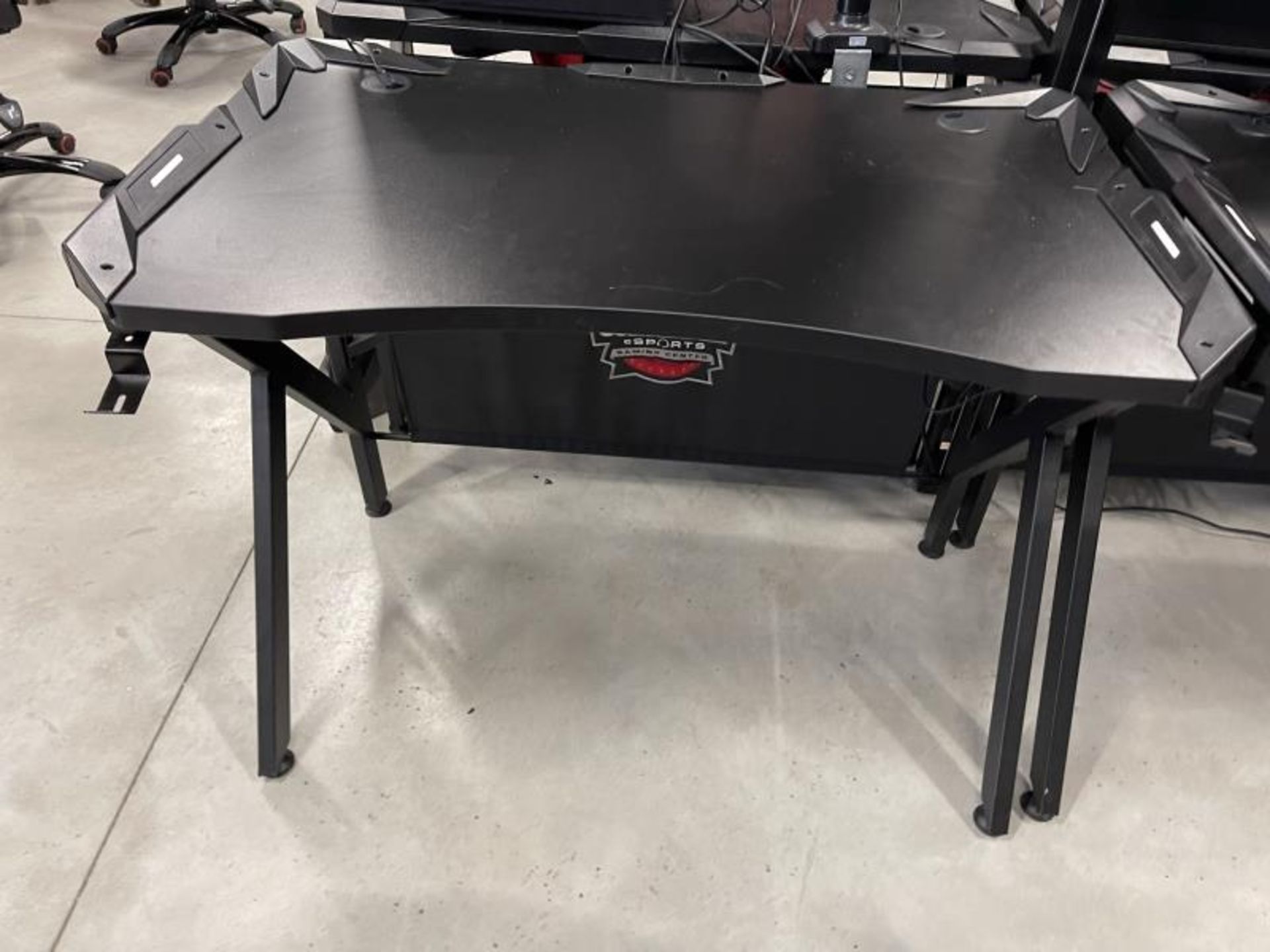 Gaming Desk 40" x 24" w/ Contender Red & Black Gaming Chair - Image 2 of 4