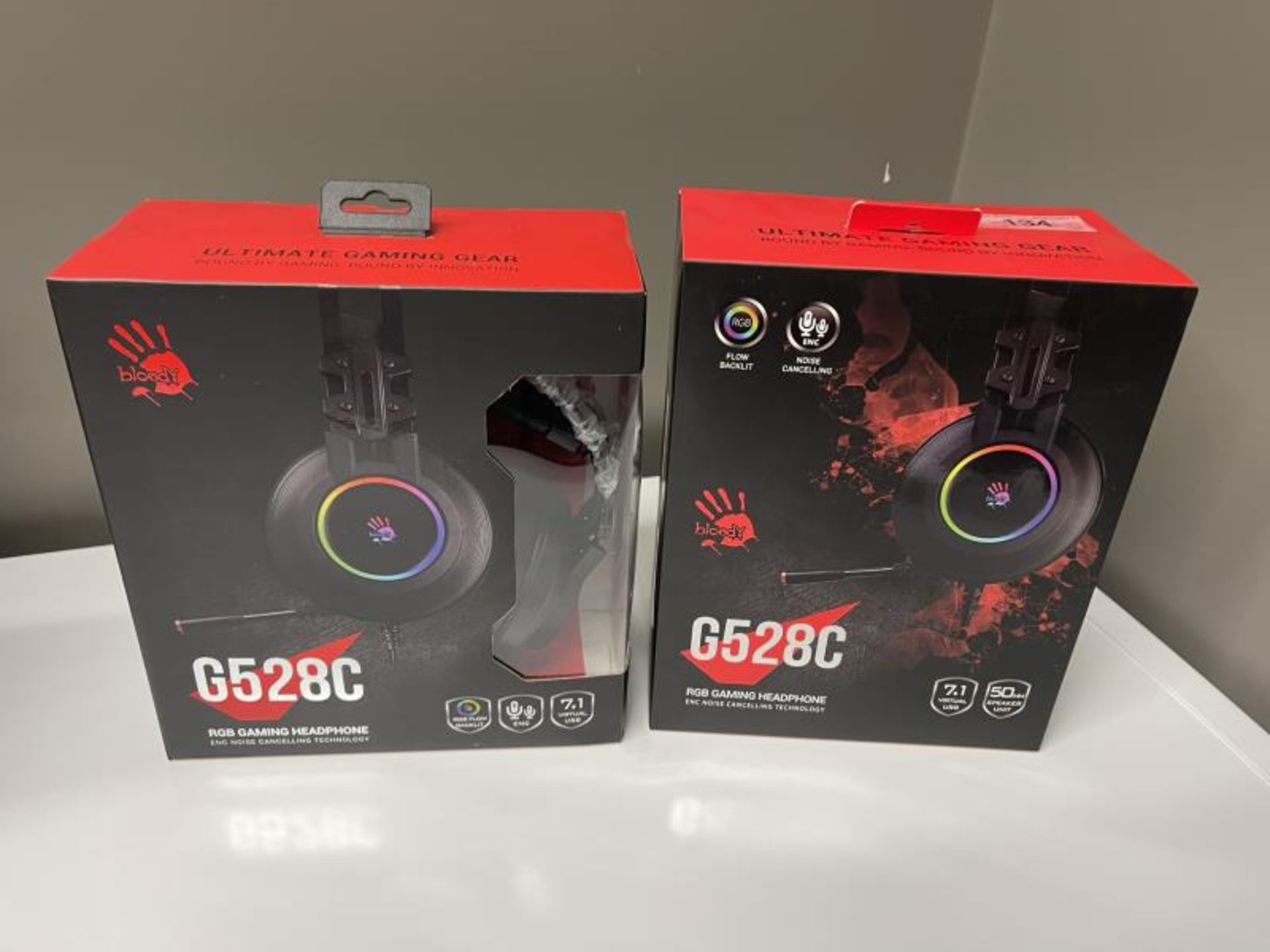 (2) New In The Box Bloody G528C Gaming Headsets