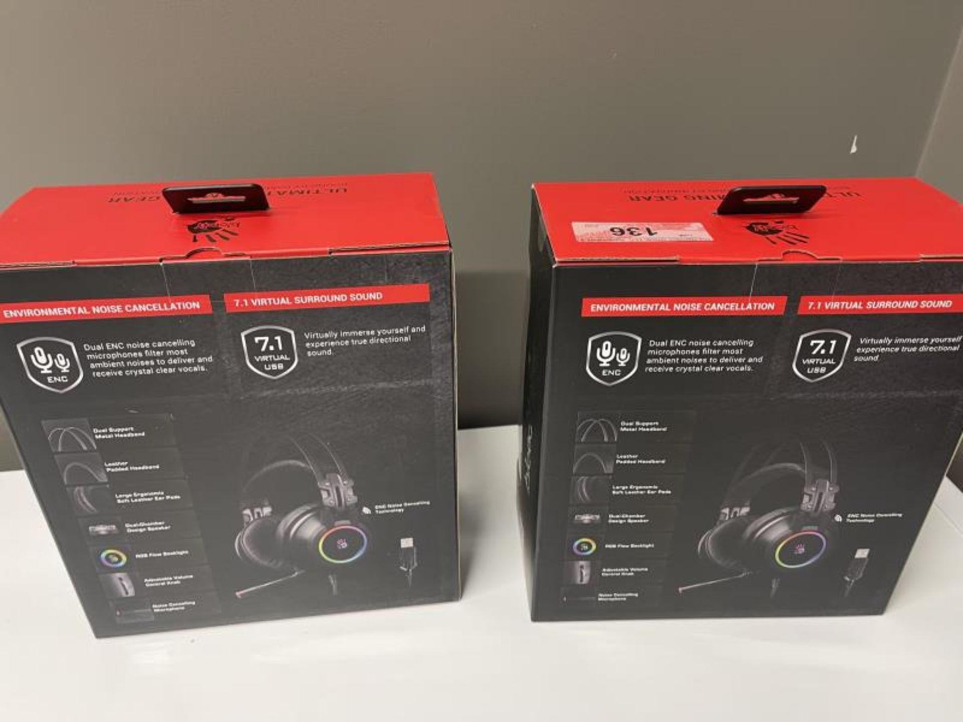 (2) New In The Box Bloody G528C Gaming Headsets - Image 3 of 4