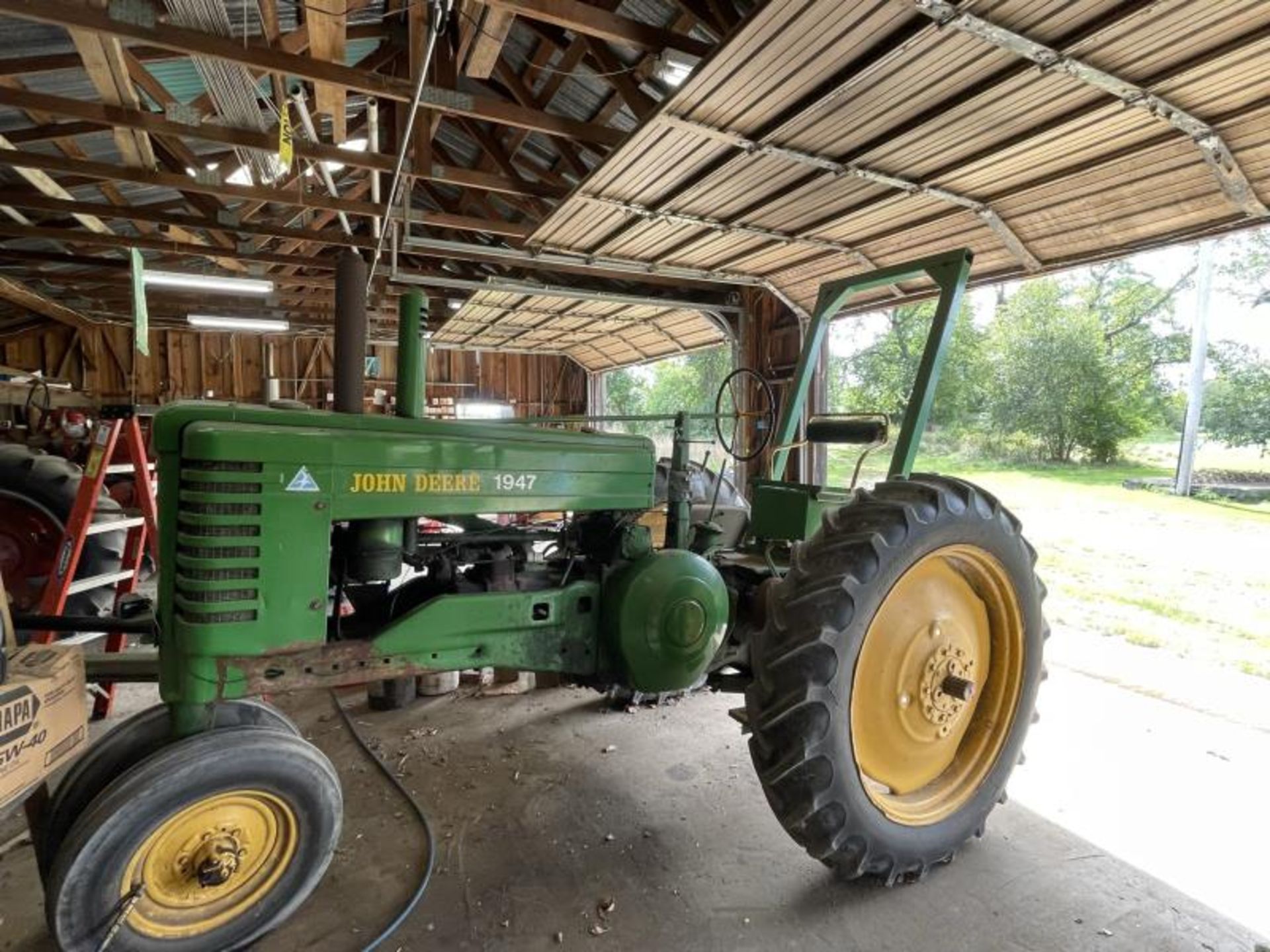 John Deere Model A Tractor, SN: 625/08John Deere Model A Tractor, SN: 625/08, Turns Over Last Ran