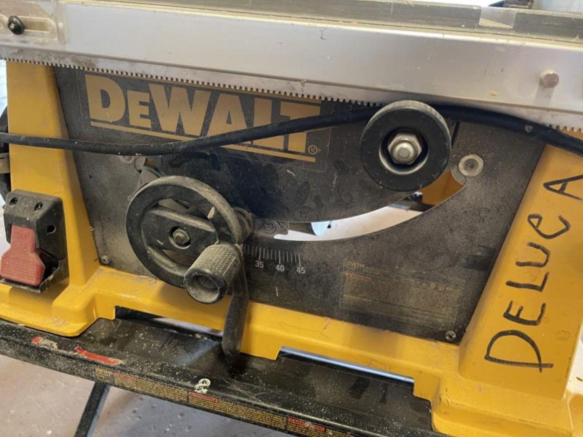 DeWalt collapsible Table Saw M: DW744 - Image 3 of 6