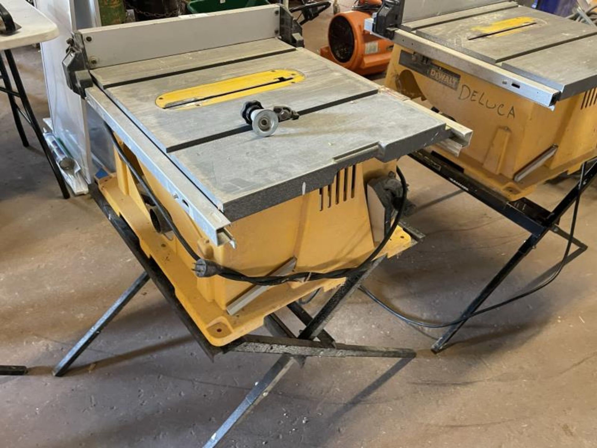DeWalt collapsible Table Saw M: DW744 - Image 6 of 6
