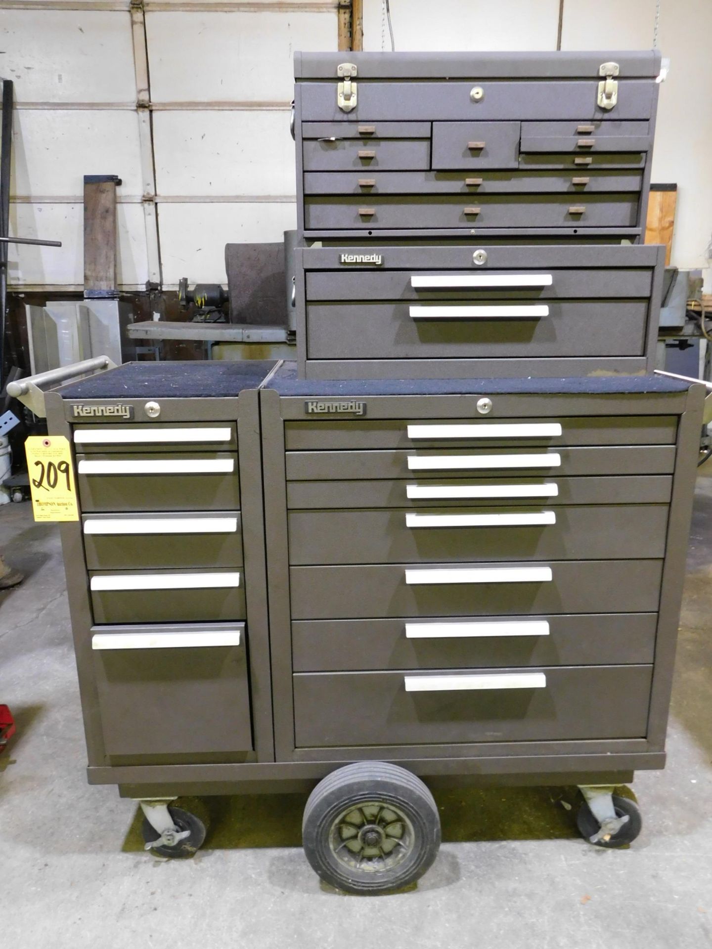 Kennedy Roll Around Tool Box with Top Chest