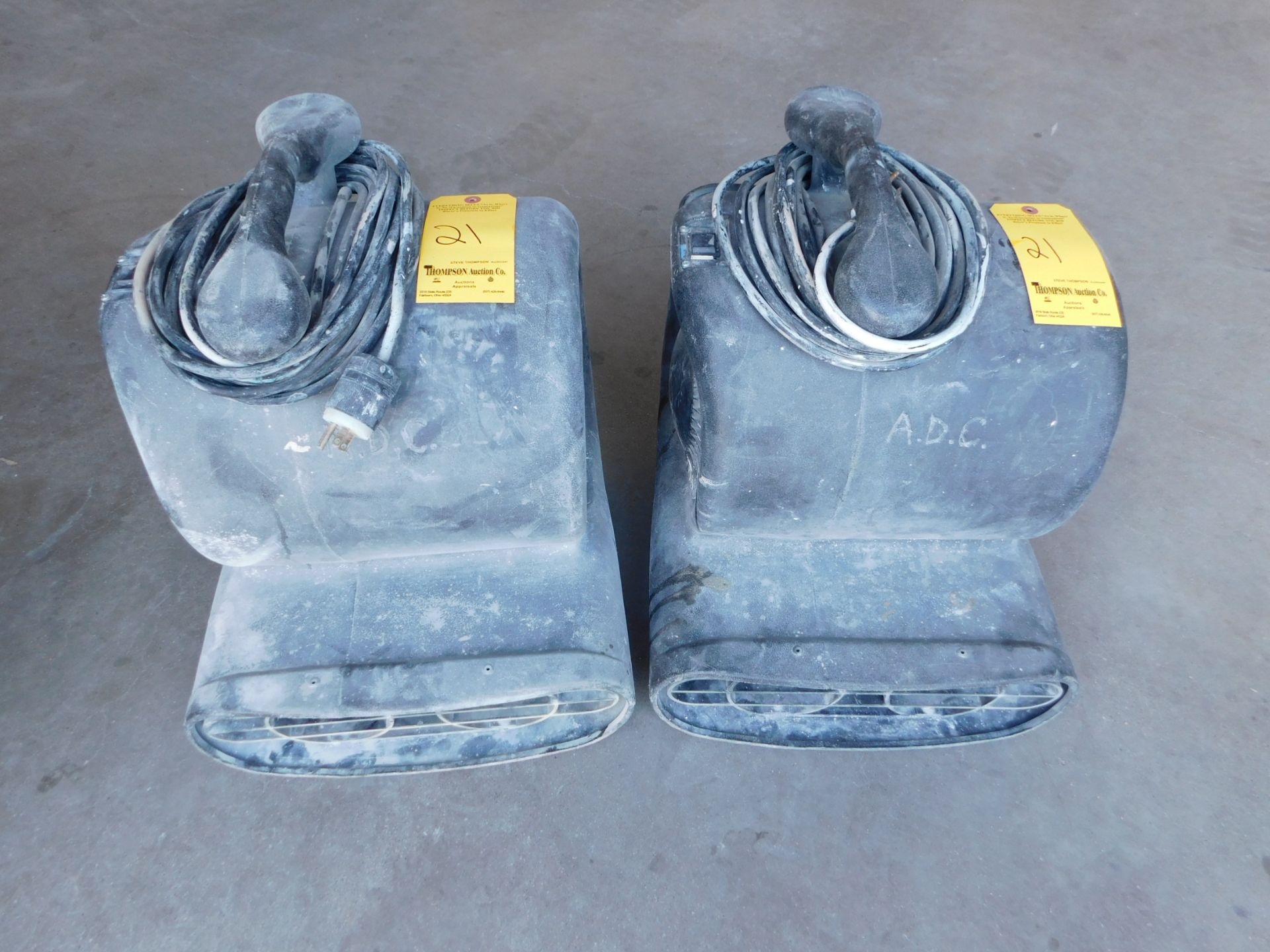 (2) Model F2305SCN Blowers