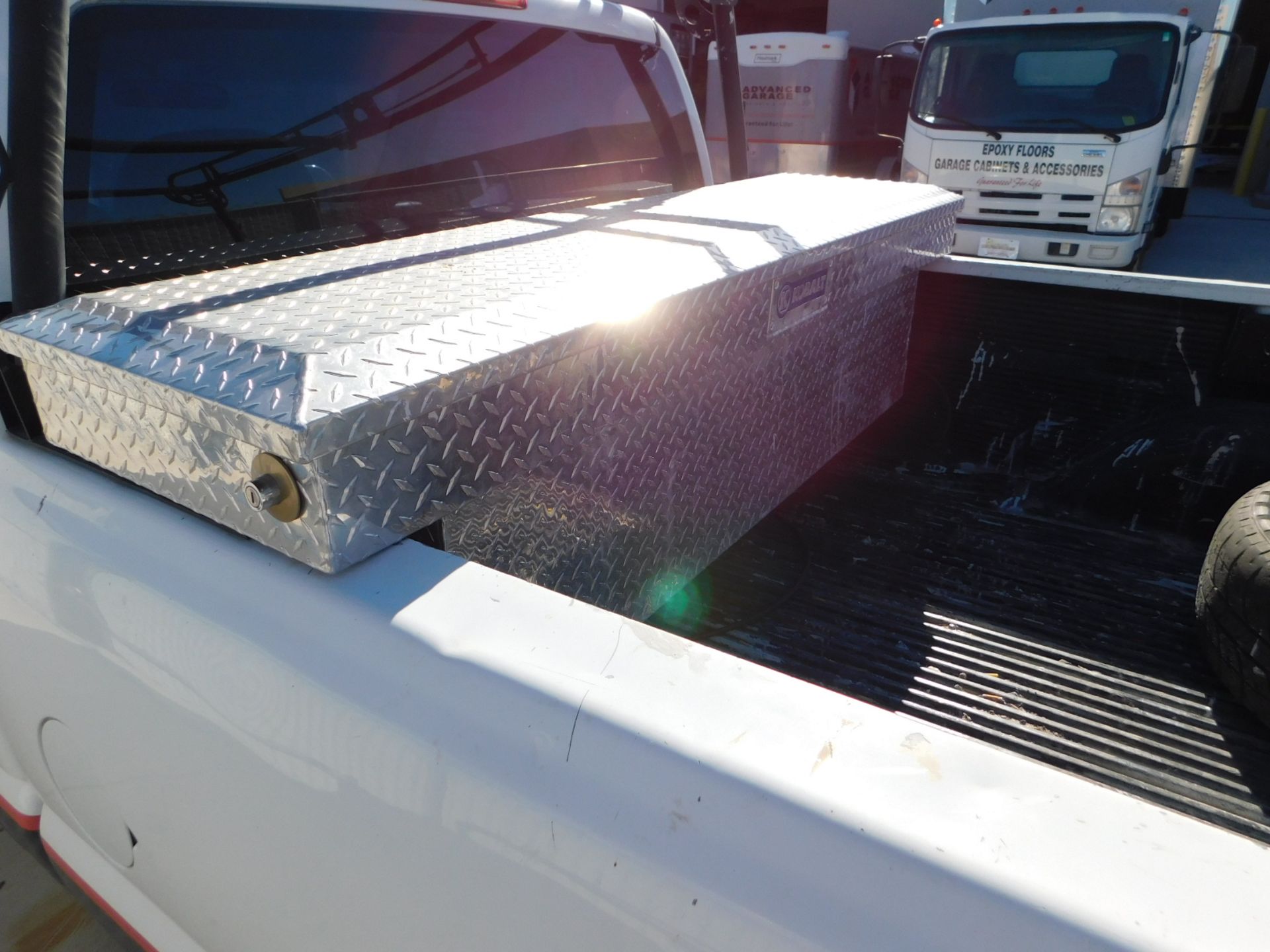 Silverado Pickup with Tool Rack and Tool Box, 88,834 Miles Showing, VIN 1GCEC14T91E251093, - Image 4 of 7