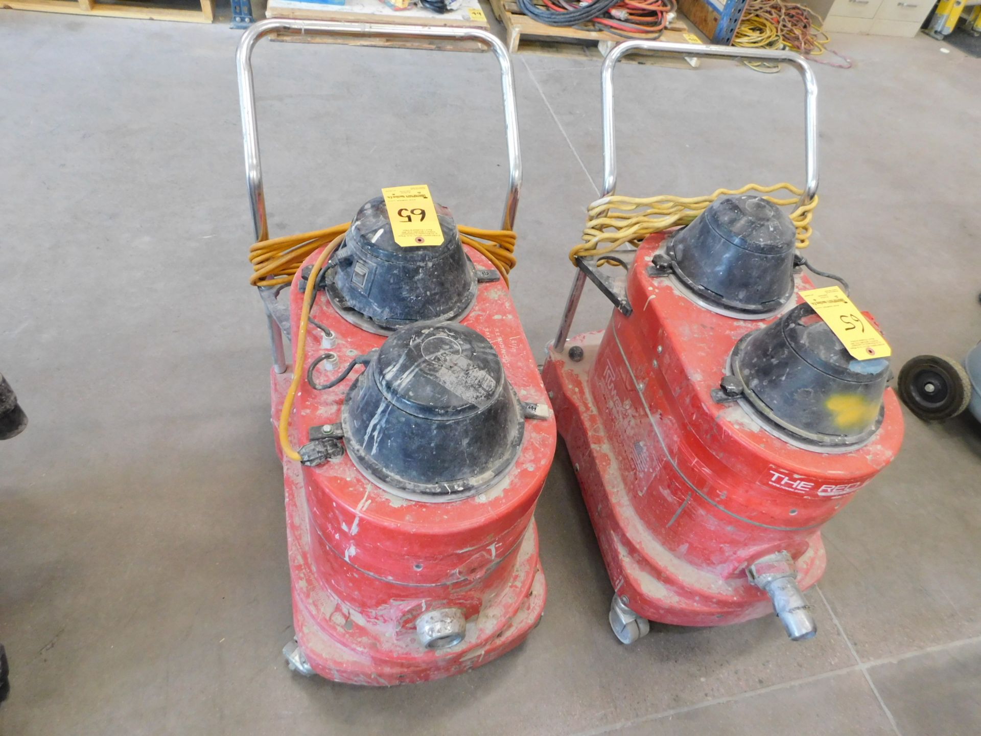 (2) Ruwac Model WNS220 VACs