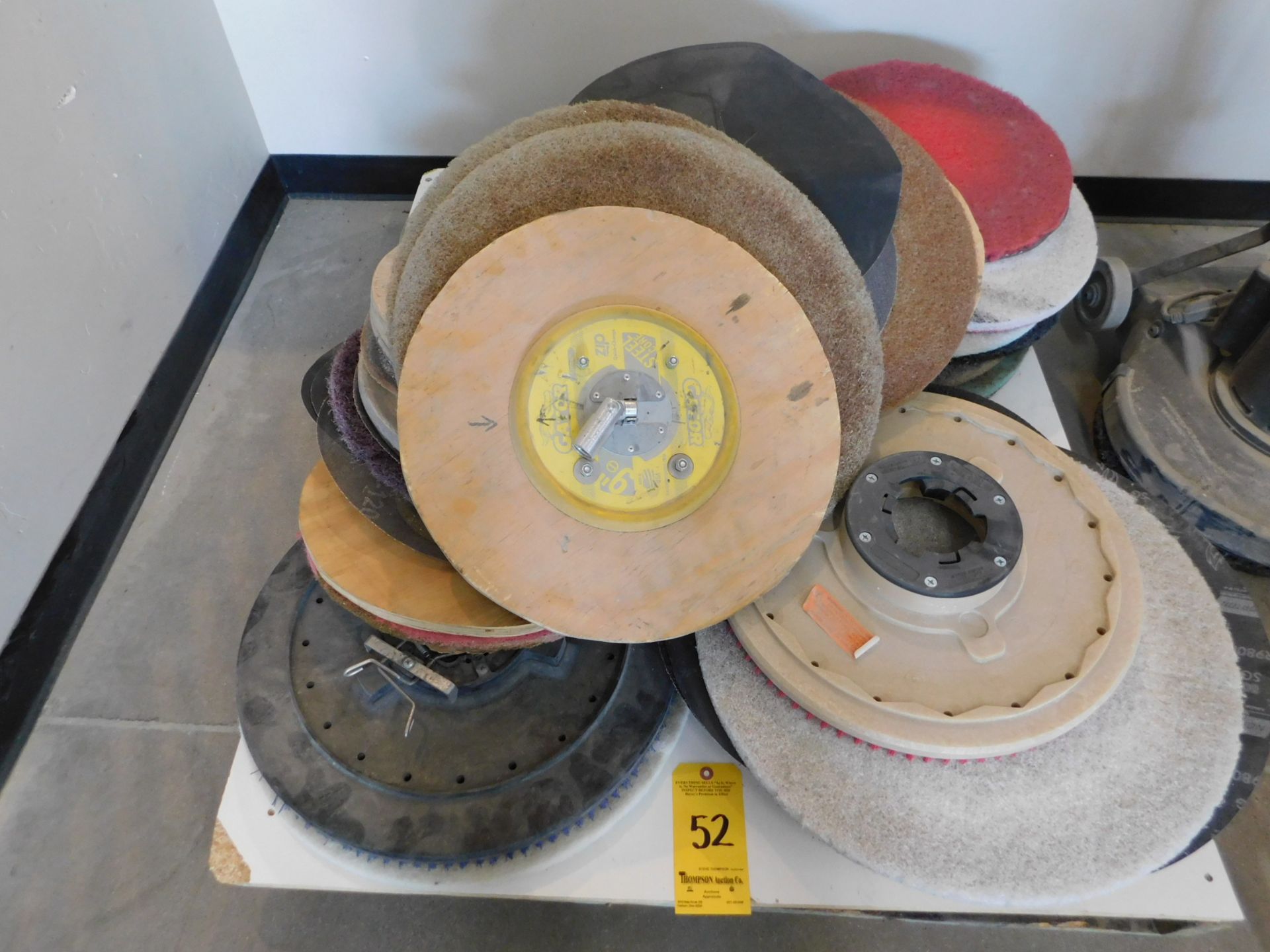 Pallet Lot of Misc. Floor Buffer Heads and Discs