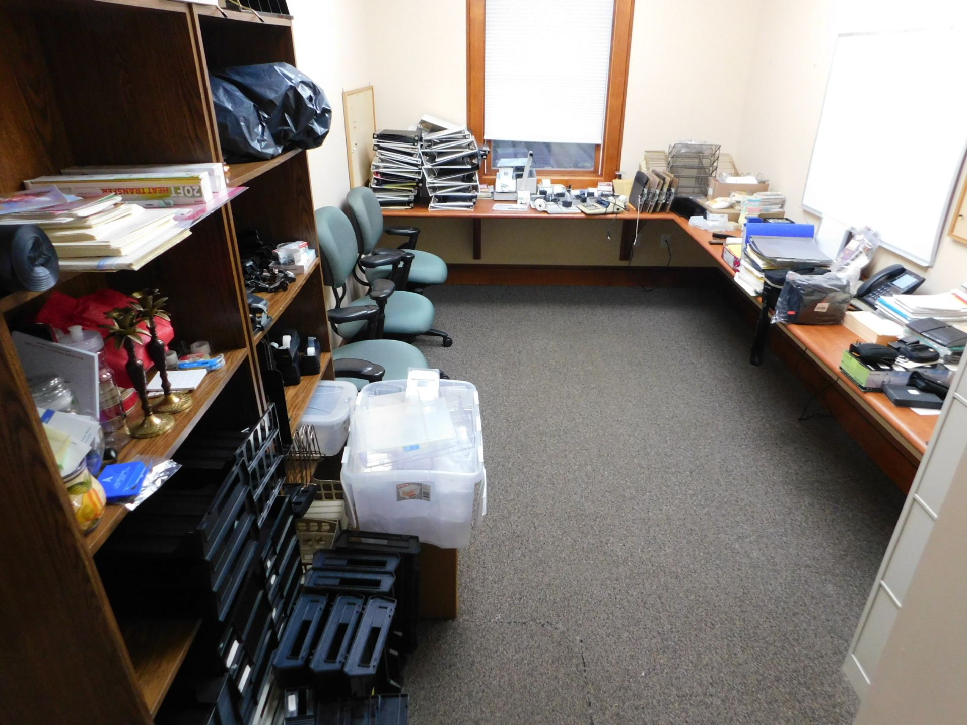 Contents of Room, Shelving, Chairs, Misc. Office Supplies