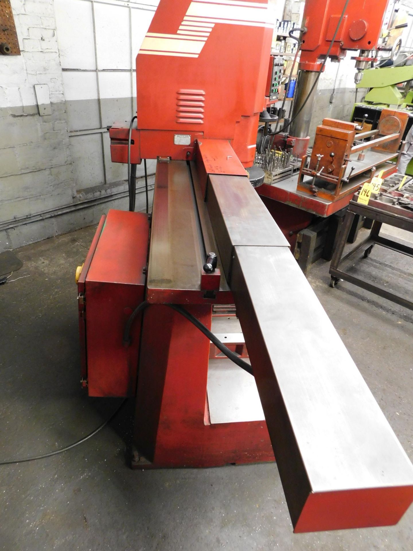 Rottler Model SFOE CBN Insert Surfacer, s/n 24176, 14” Diameter CBN Cutterhead, 48” Left to Right - Image 6 of 10