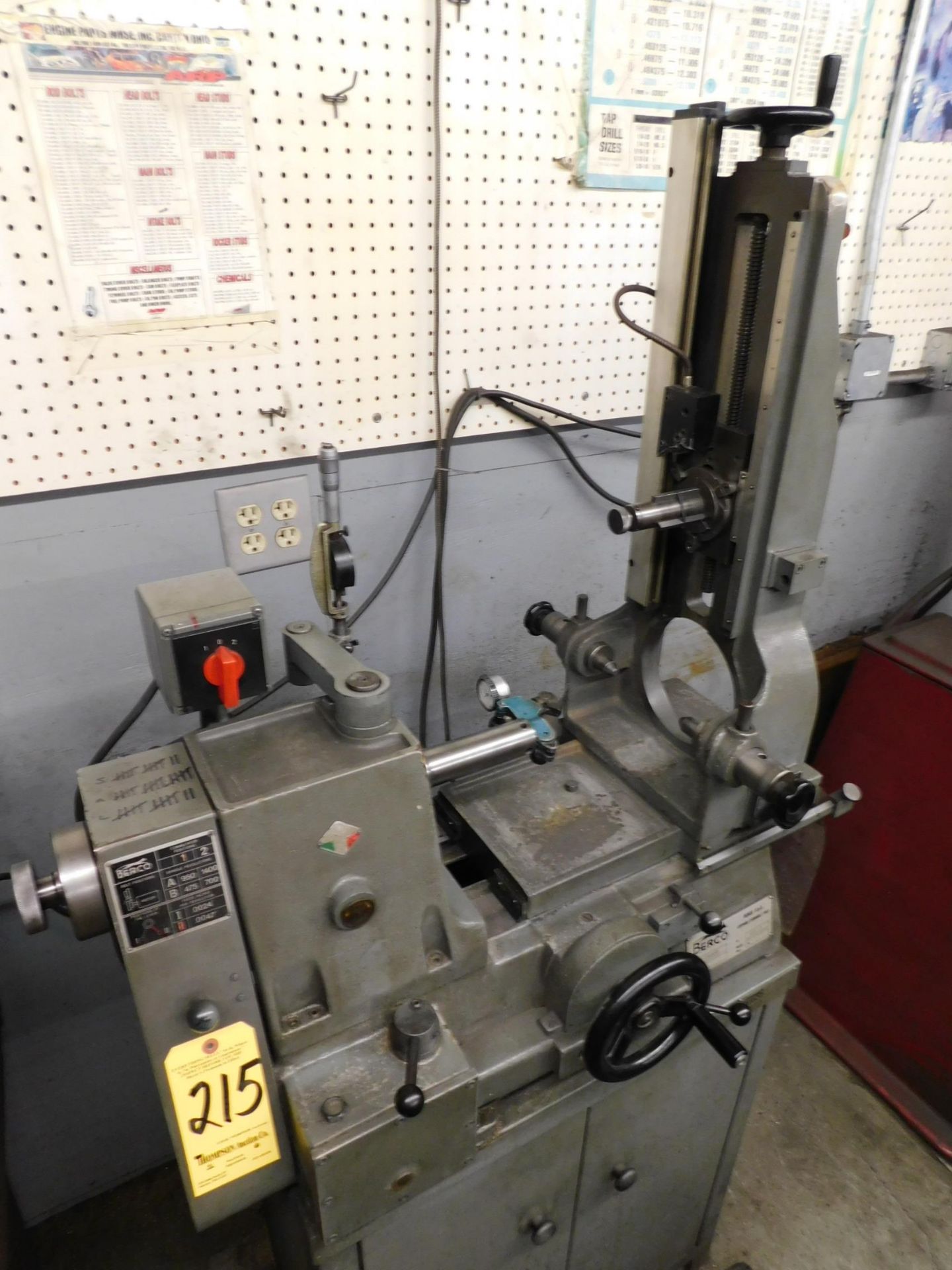 Berco Model AB-320 Rod Boring Machine, s/n 662B, Minimum Boring Diameter 19/32”, Maximum Boring - Image 2 of 12