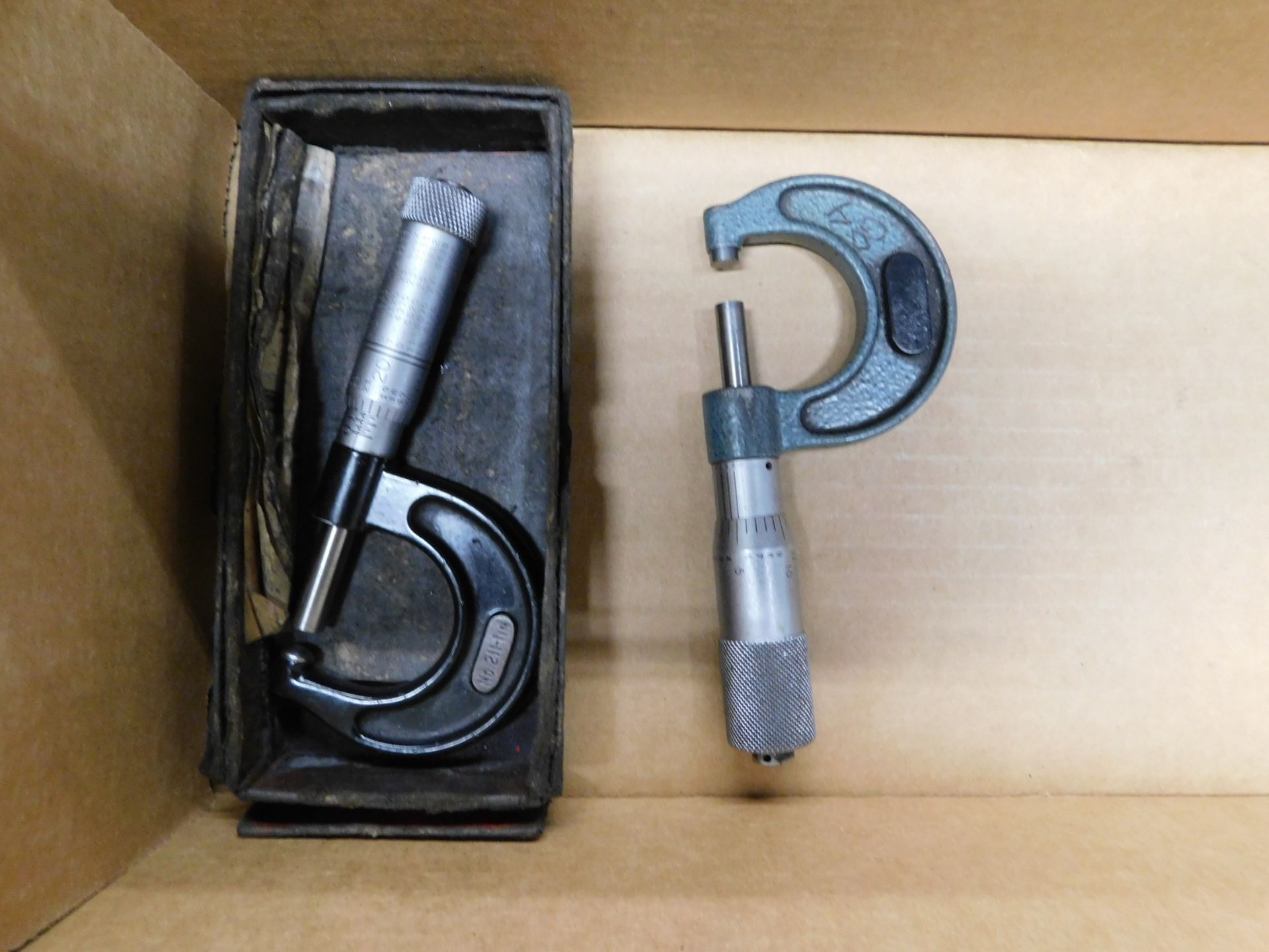 (2) Micrometers, 0-1"