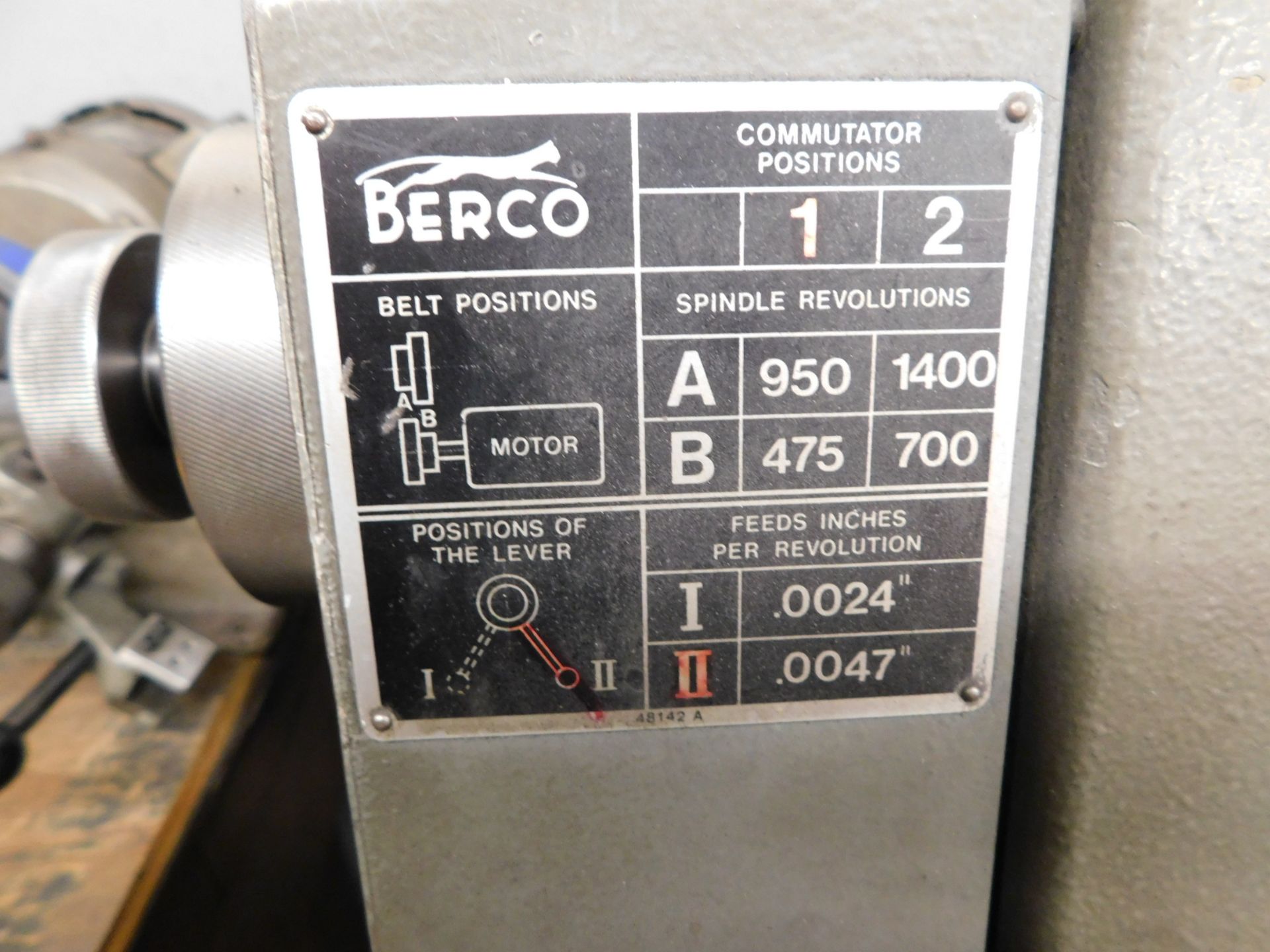 Berco Model AB-320 Rod Boring Machine, s/n 662B, Minimum Boring Diameter 19/32”, Maximum Boring - Image 12 of 12