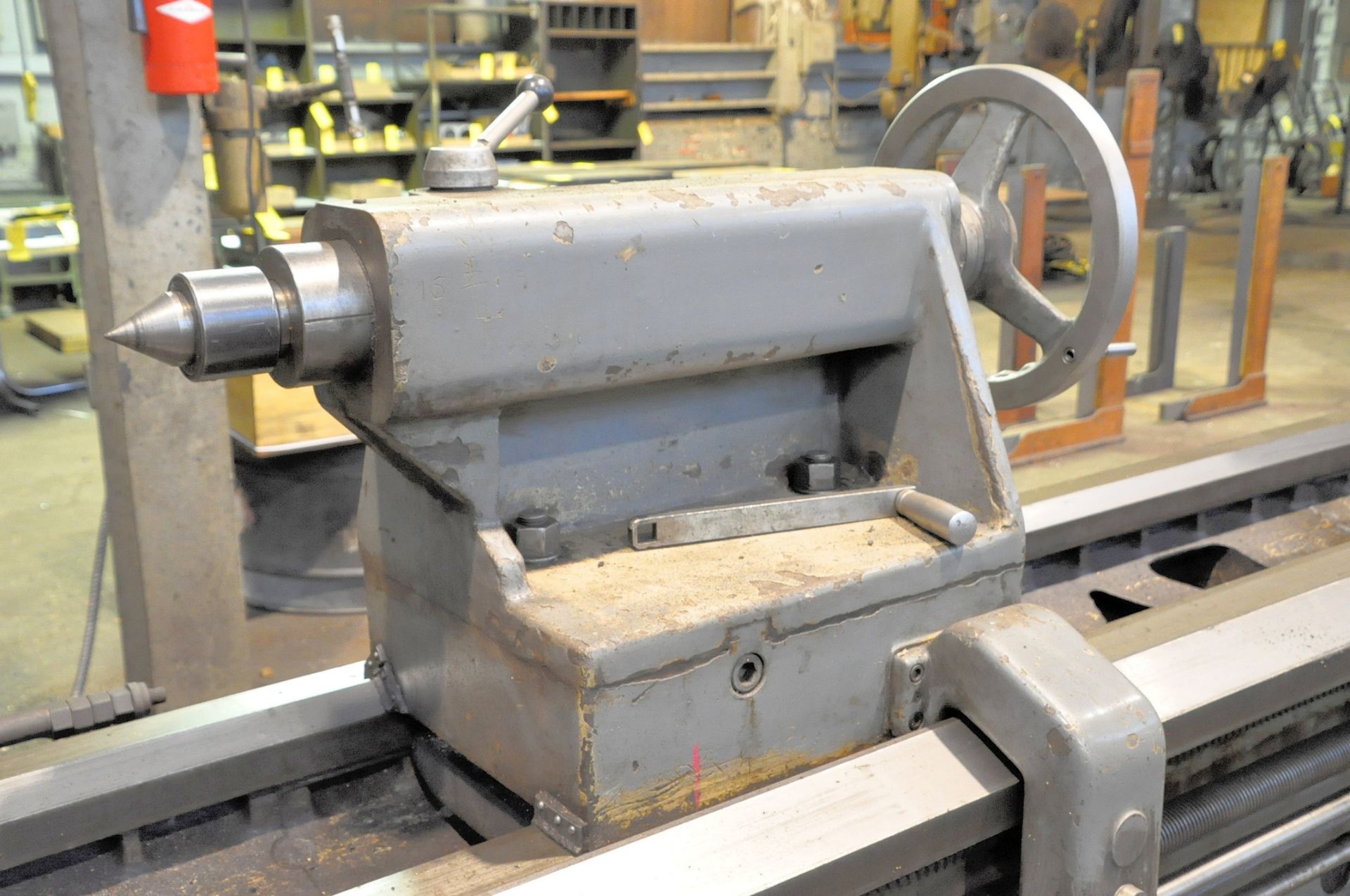 Sirco Model PA-36 36" X 240" Gap Bed Engine Lathe, S/N 511, 34" 4-Jaw Chuck, Tool post, (2) Steady - Image 5 of 9