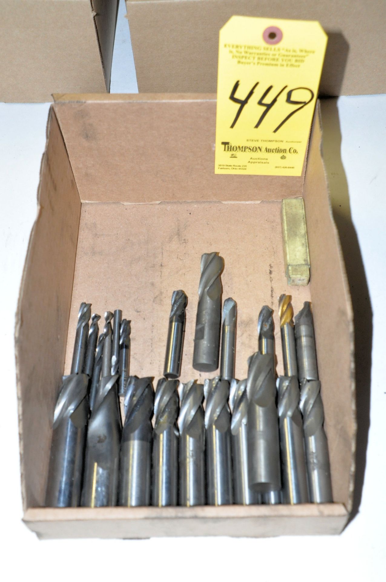 Lot-Carbide End Mills in (1) Box