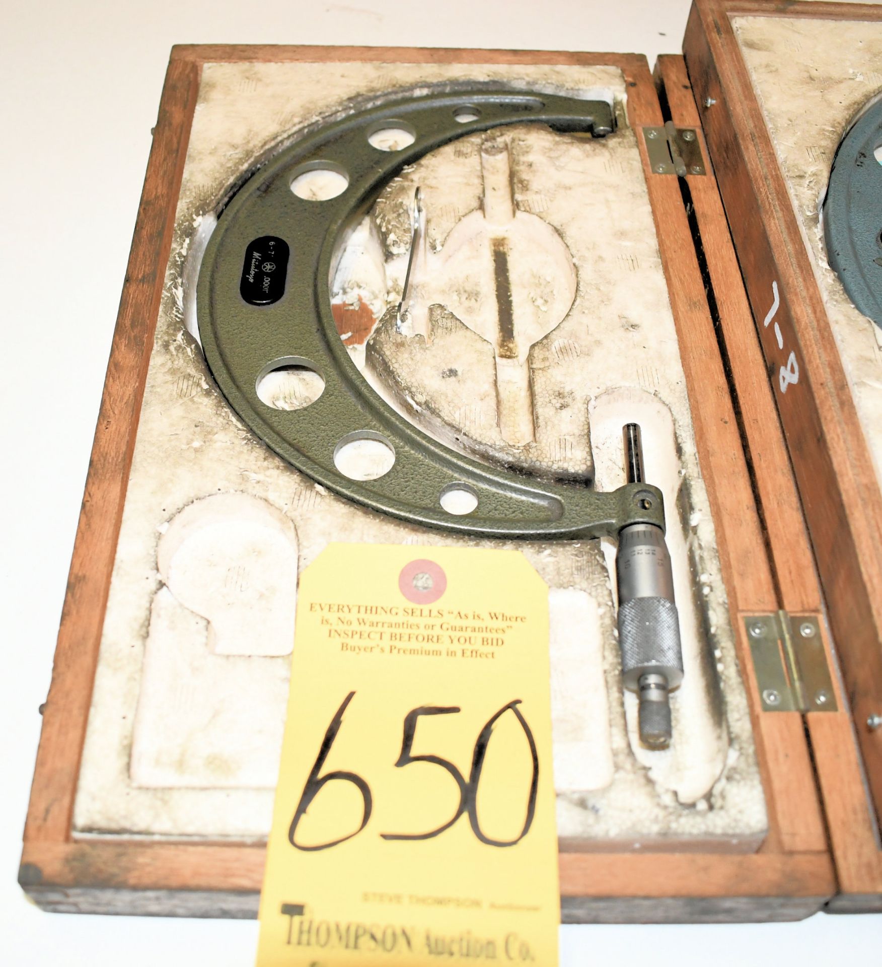 Mitutoyo 6" - 7" Micrometer with Case