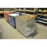 Lot-(3) Portable Shop Cabinets j(Contents Not Included) (Not To Be Removed Until Empty)